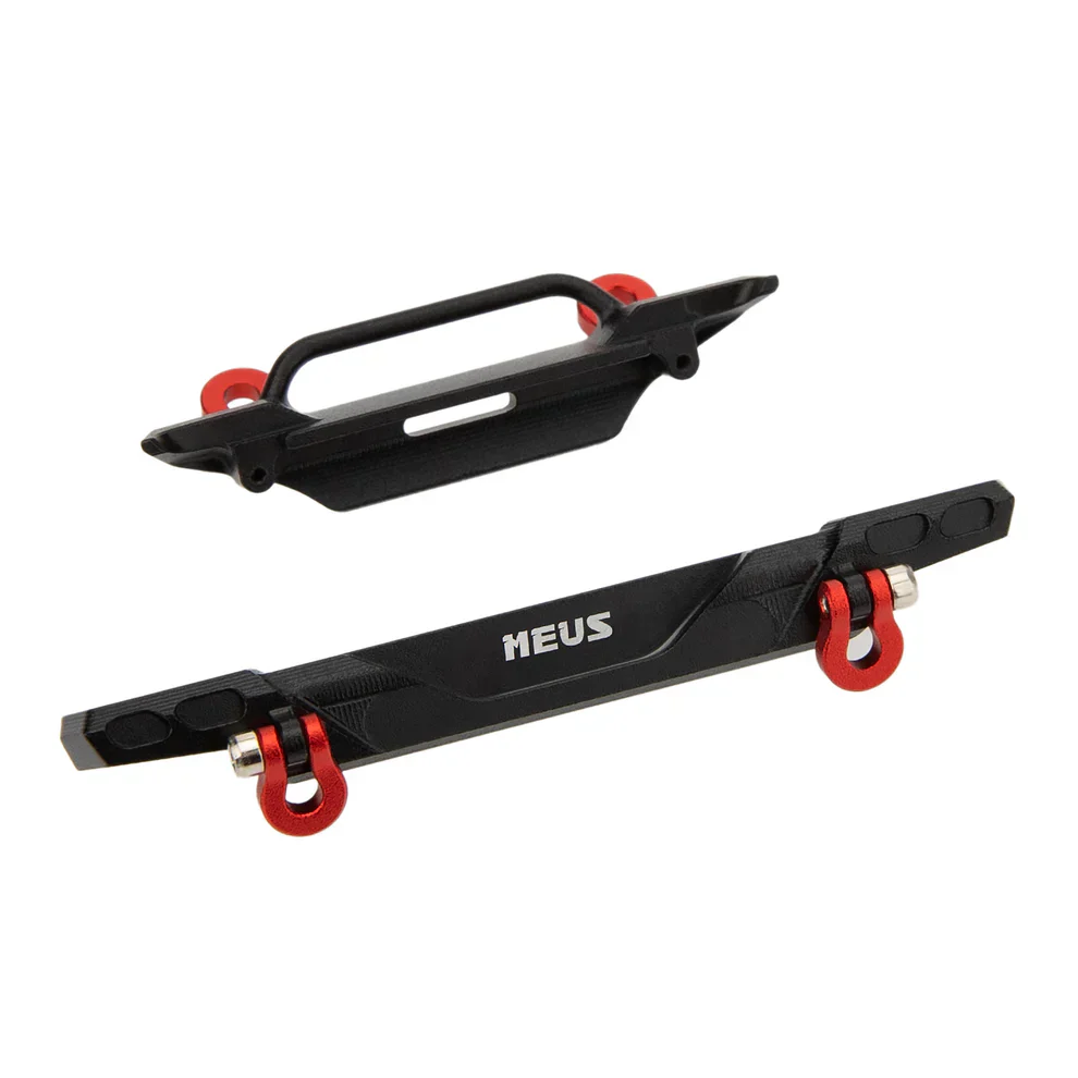 MEUS Racing Aluminum Front Rear Bumper for 1/30 Axial SCX30 Wrangler - Image 3