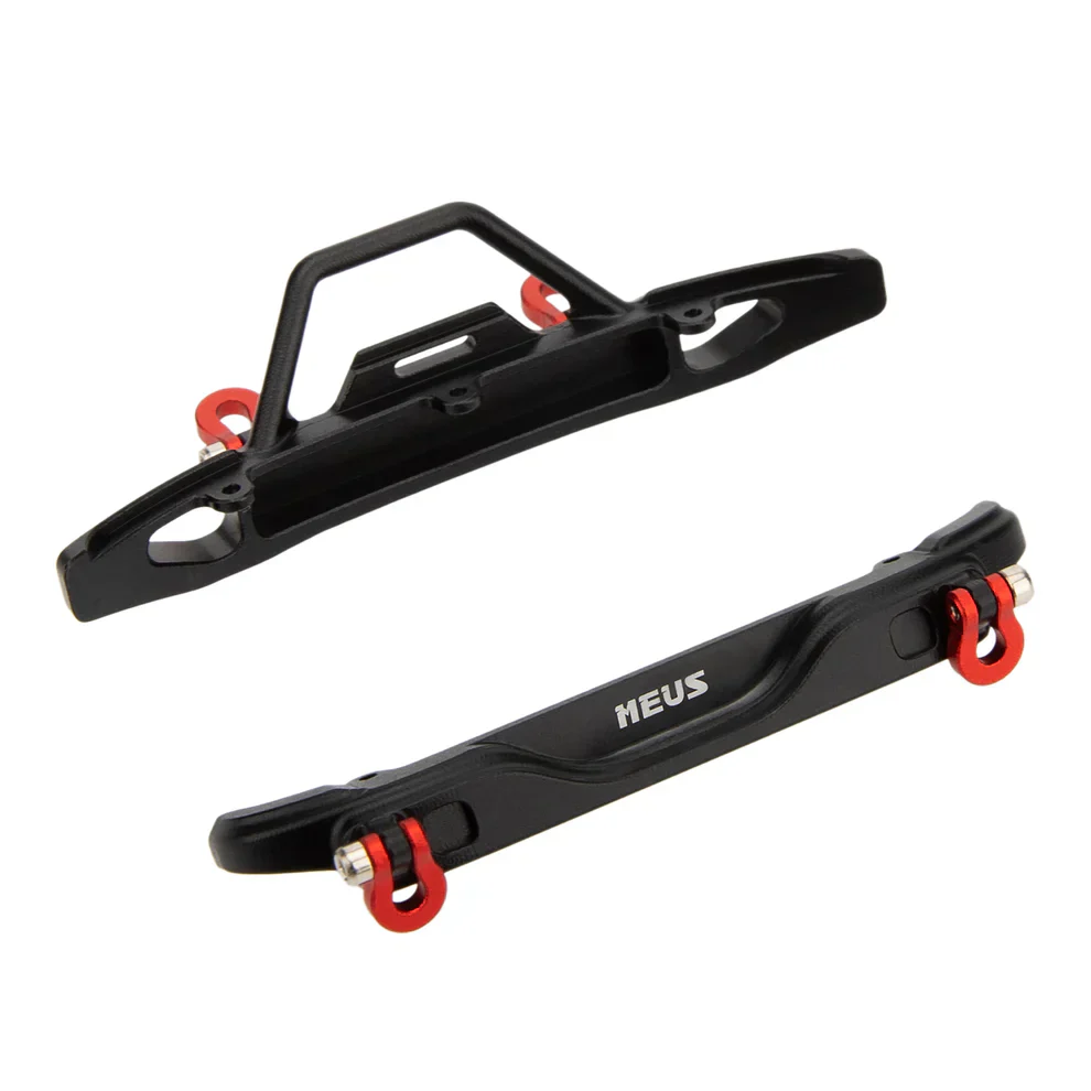 MEUS Racing Aluminum Front Rear Bumpers for 1/30 SCX30 Bronco - Image 3