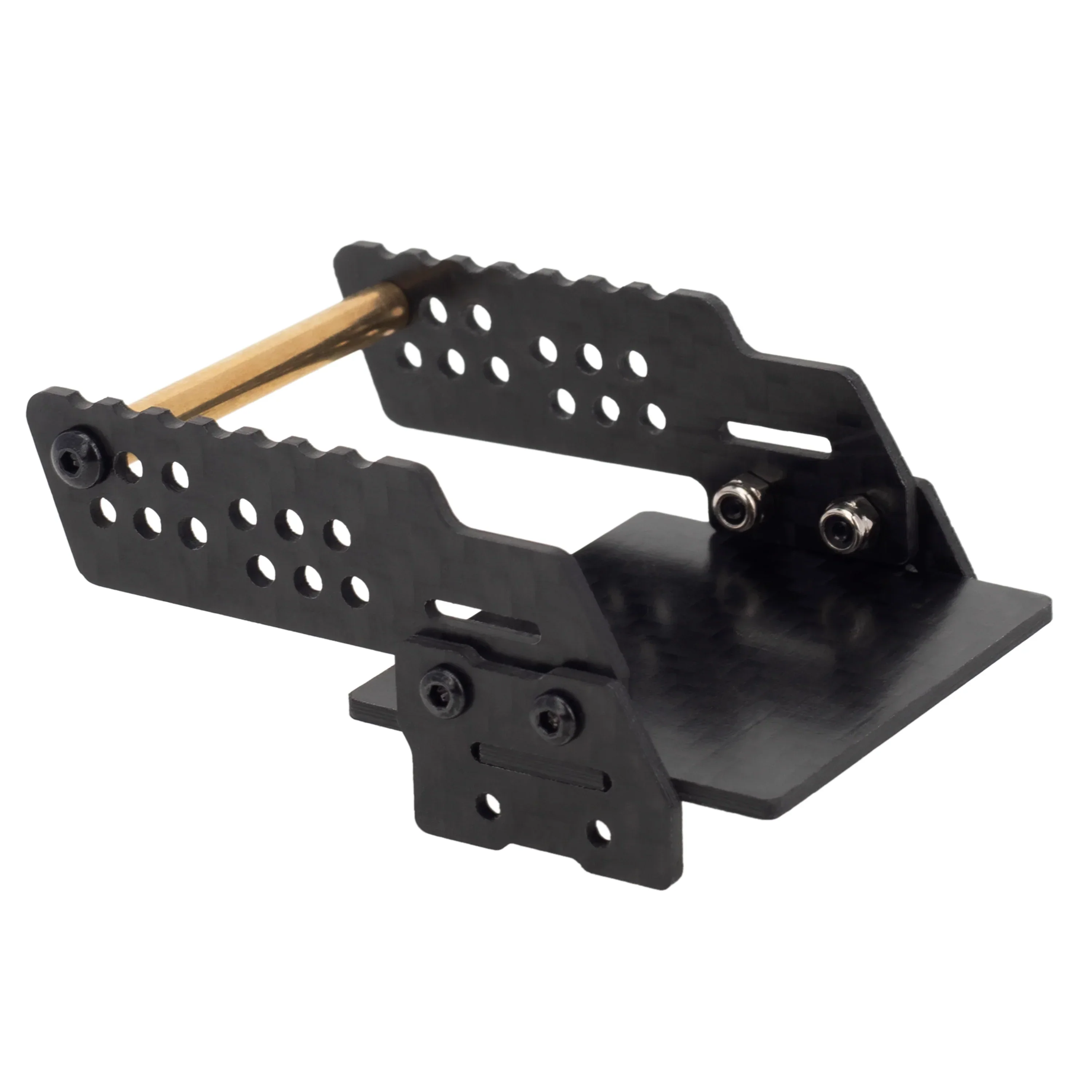MEUS Racing Aluminum Rear Suspension Trailing arms;Rear Knife Arms; Dual Shocks for 1/18 TRX4M Crawler Upgrade - Image 3