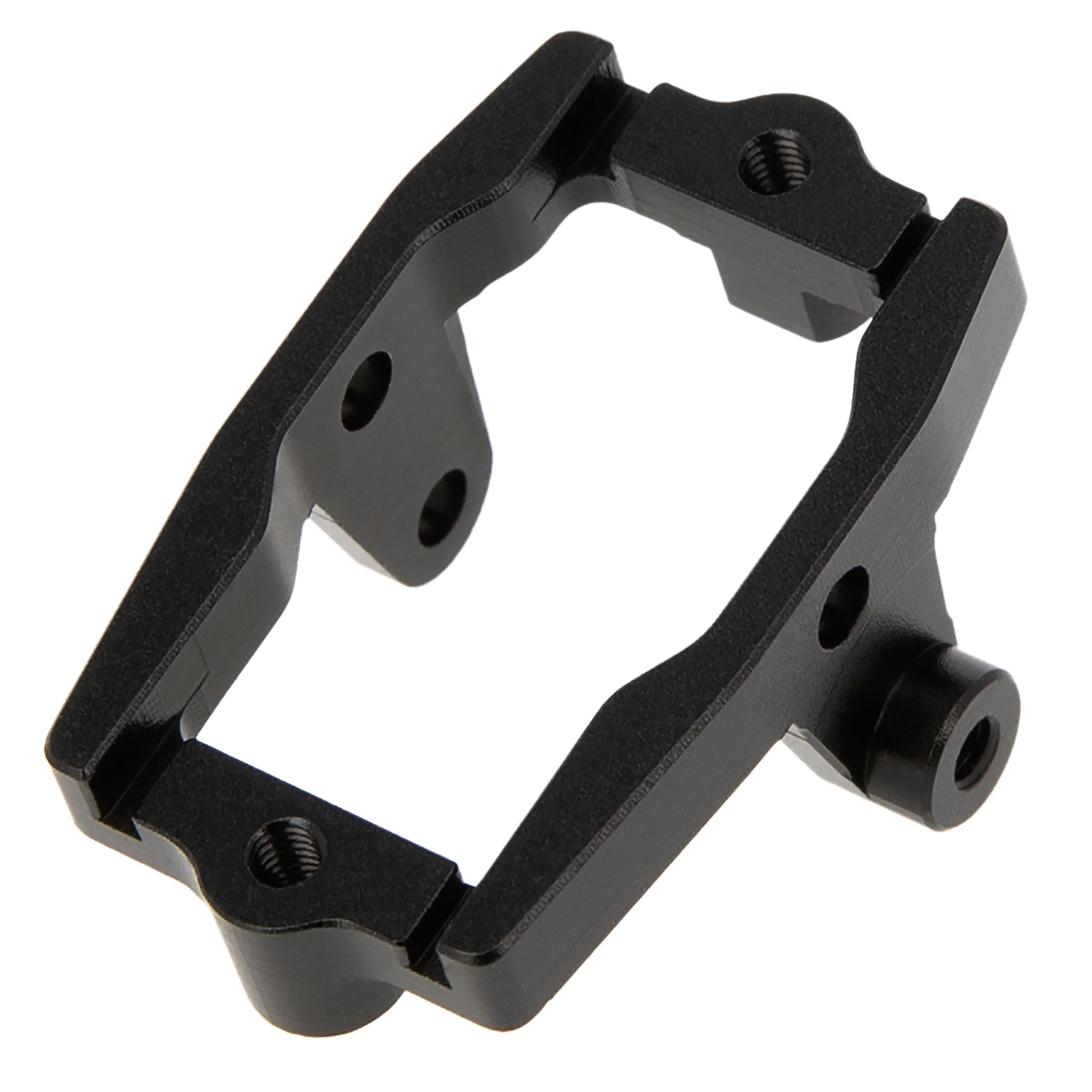 Meus Racing Aluminum Servo Mount Metal Servo Mount for 1/18 TRX4M TRX-4M RC Crawler Upgrade Parts Accessories - BLACK - Image 3