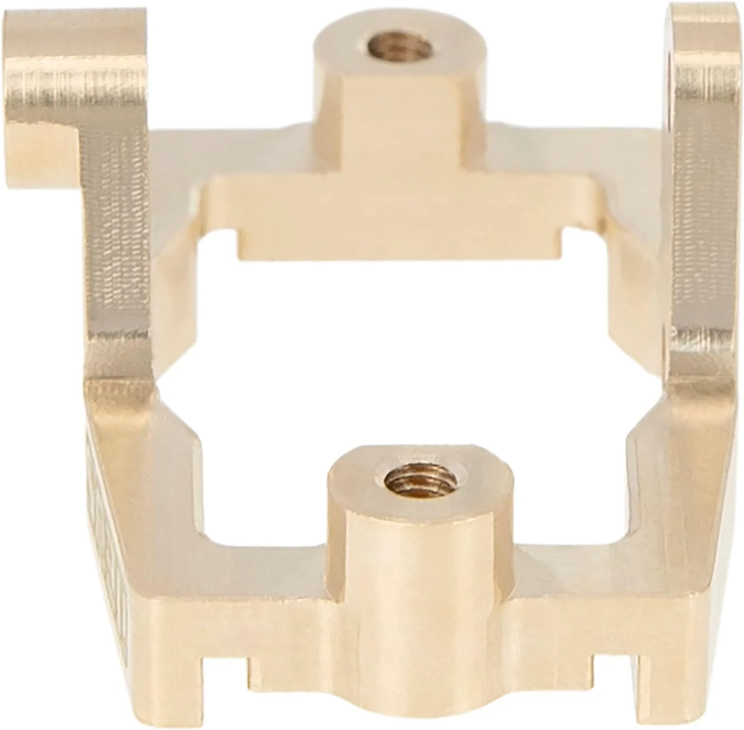 Meus Racing Aluminum Servo Mount Metal Servo Mount for 1/18 TRX4M TRX-4M RC Crawler Upgrade Parts Accessories (Brass) - Image 5
