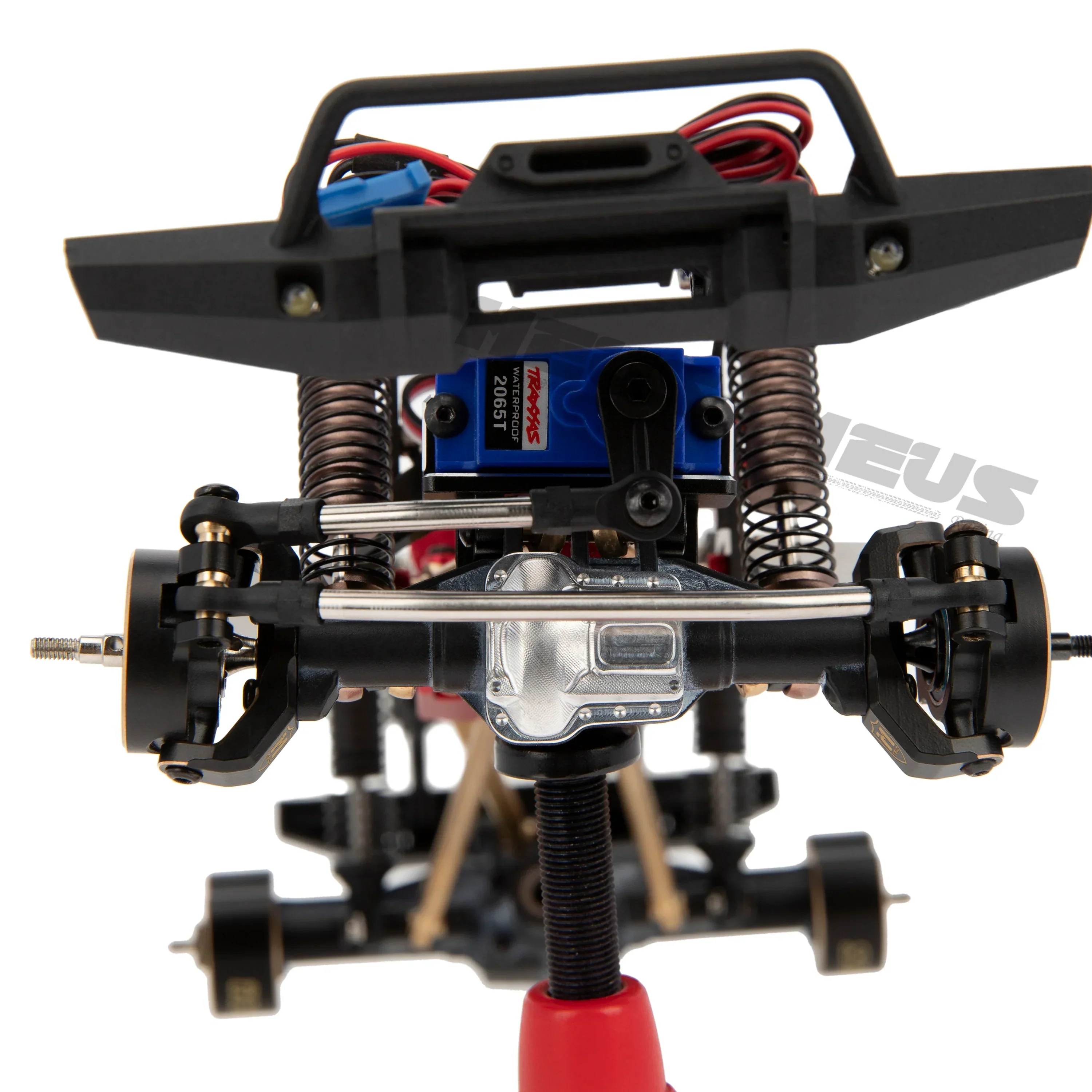 Meus Racing Aluminum Transverse Servo Mount Refit Upgrade Parts Stainless Steel Steering Links Set for 1/18 RC Crawler Car TRX-4M TRX4M Bronco Defender Not for Stock Frame - Image 8