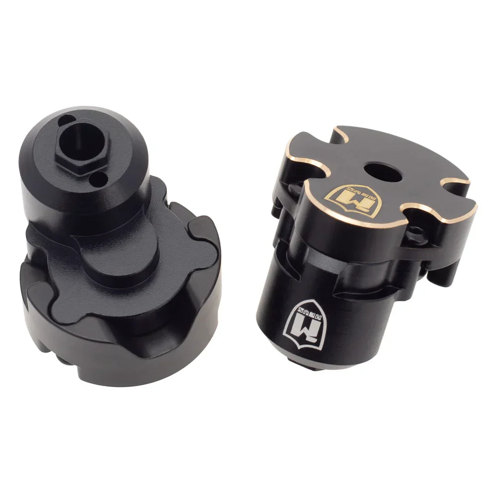 MEUS Racing Ascent 18 Brass Rear Axle Weights Cover for Redcat Ascent-18 1/18 RC Crawler Upgrades Parts - Image 5
