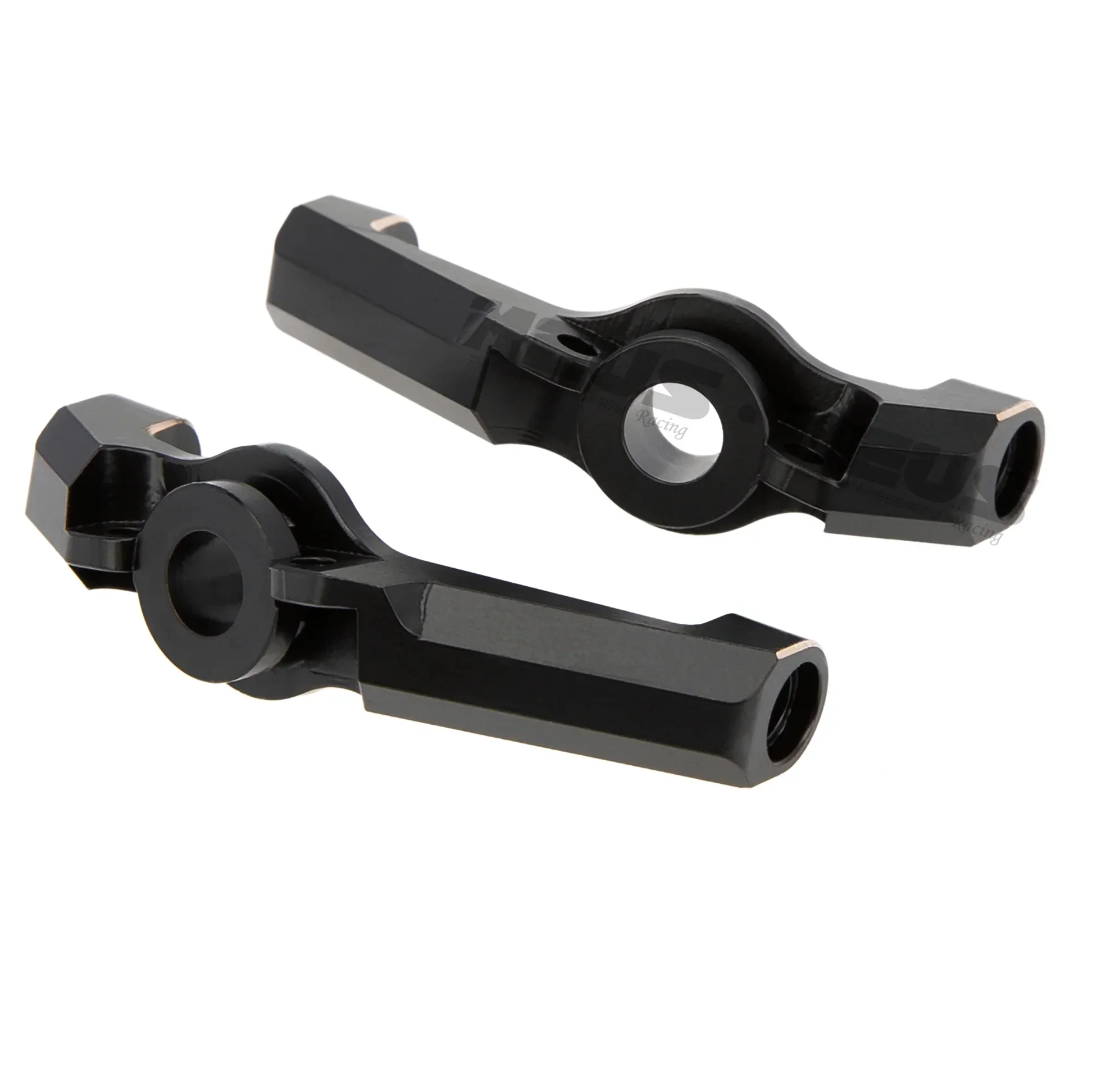 Meus Racing Brass C-Hubs Front Portal Axle For Axial 1/18 UTB18 - BLACK - Image 2