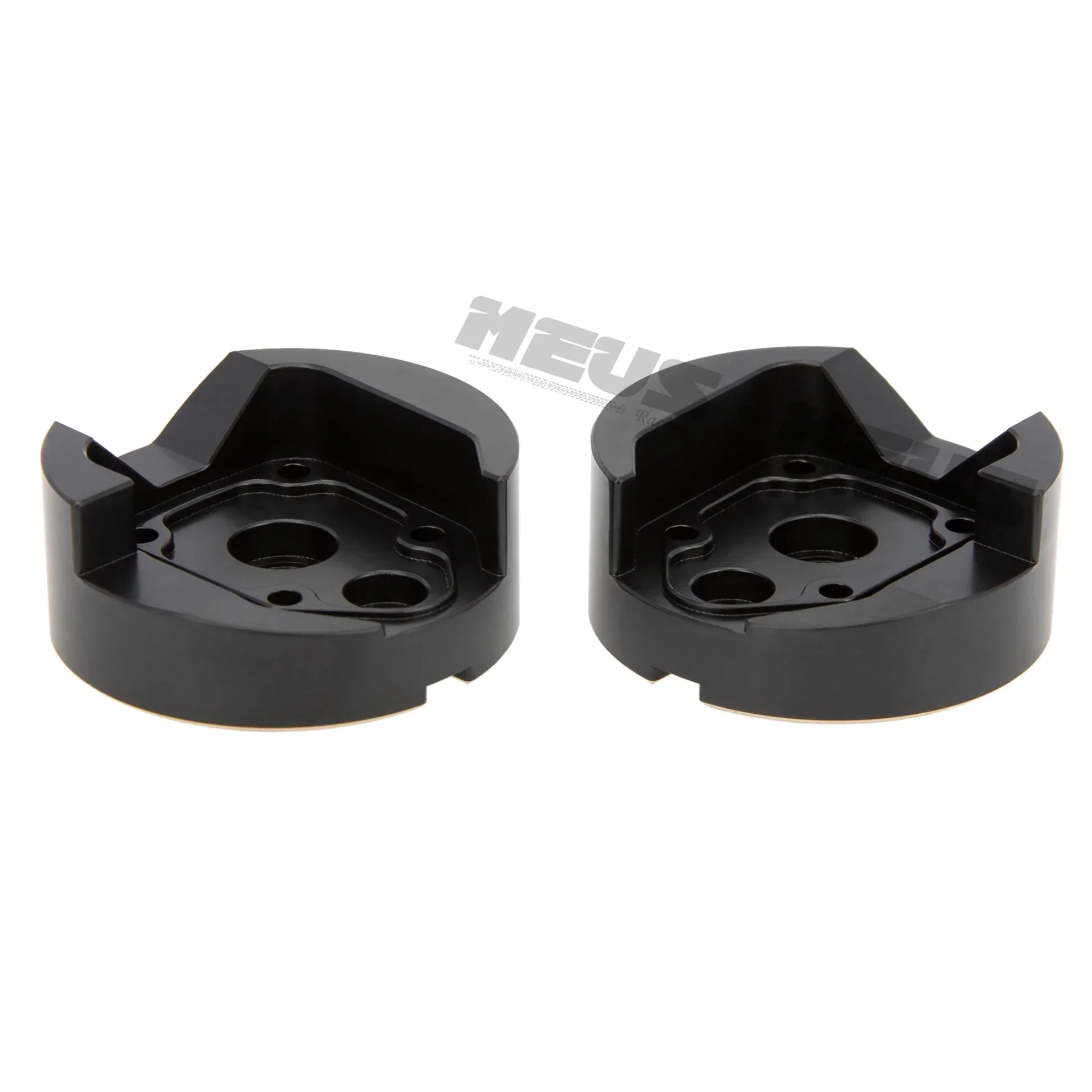 Meus Racing Brass Front Outer Portal Housing For Axial 1/18 UTB18 - BLACK - Image 2