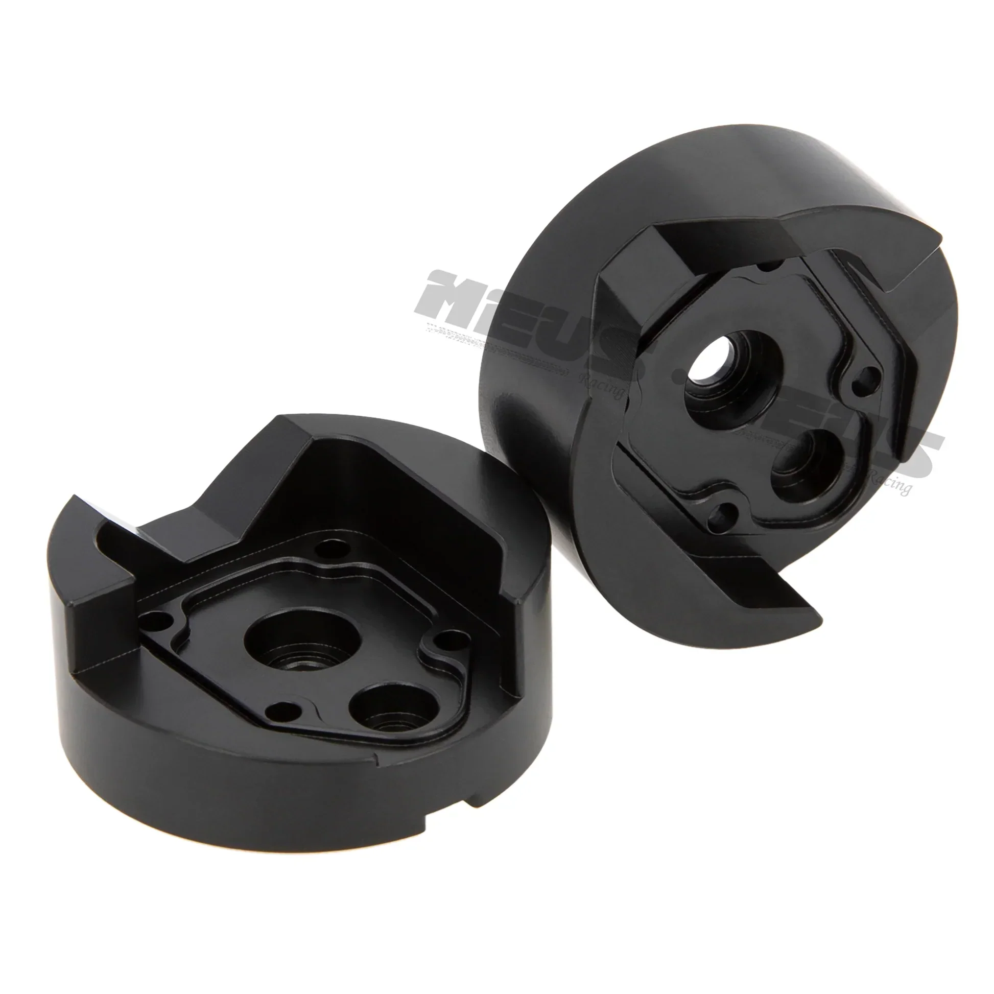 Meus Racing Brass Front Outer Portal Housing For Axial 1/18 UTB18 - BLACK - Image 3