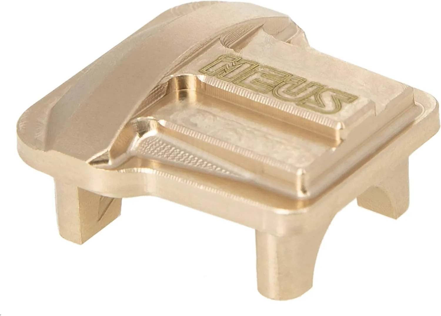 Meus Racing Brass Front Rear Axle Diff Cover for 1/18 RC Crawler Car TRX4M TRX-4M Bronco Defender Upgrade Parts - Image 3