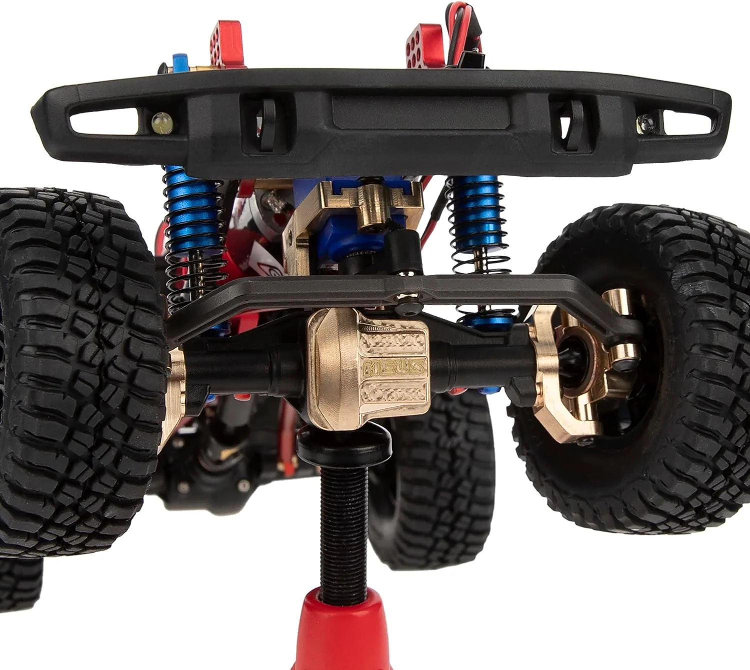 Meus Racing Brass Front Rear Axle Diff Cover for 1/18 RC Crawler Car TRX4M TRX-4M Bronco Defender Upgrade Parts - Image 7
