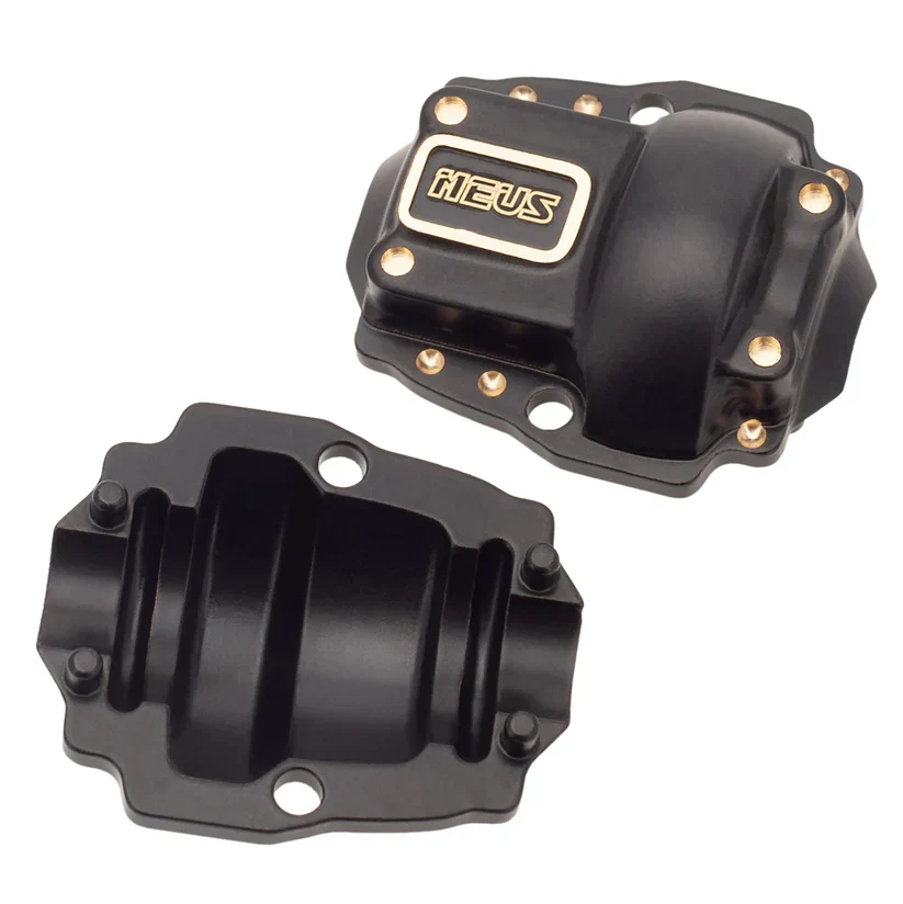MEUS Racing Brass Front Rear Diff Covers for Redcat Ascent-18 1/18 RC Crawler Upgrades Parts - Image 2