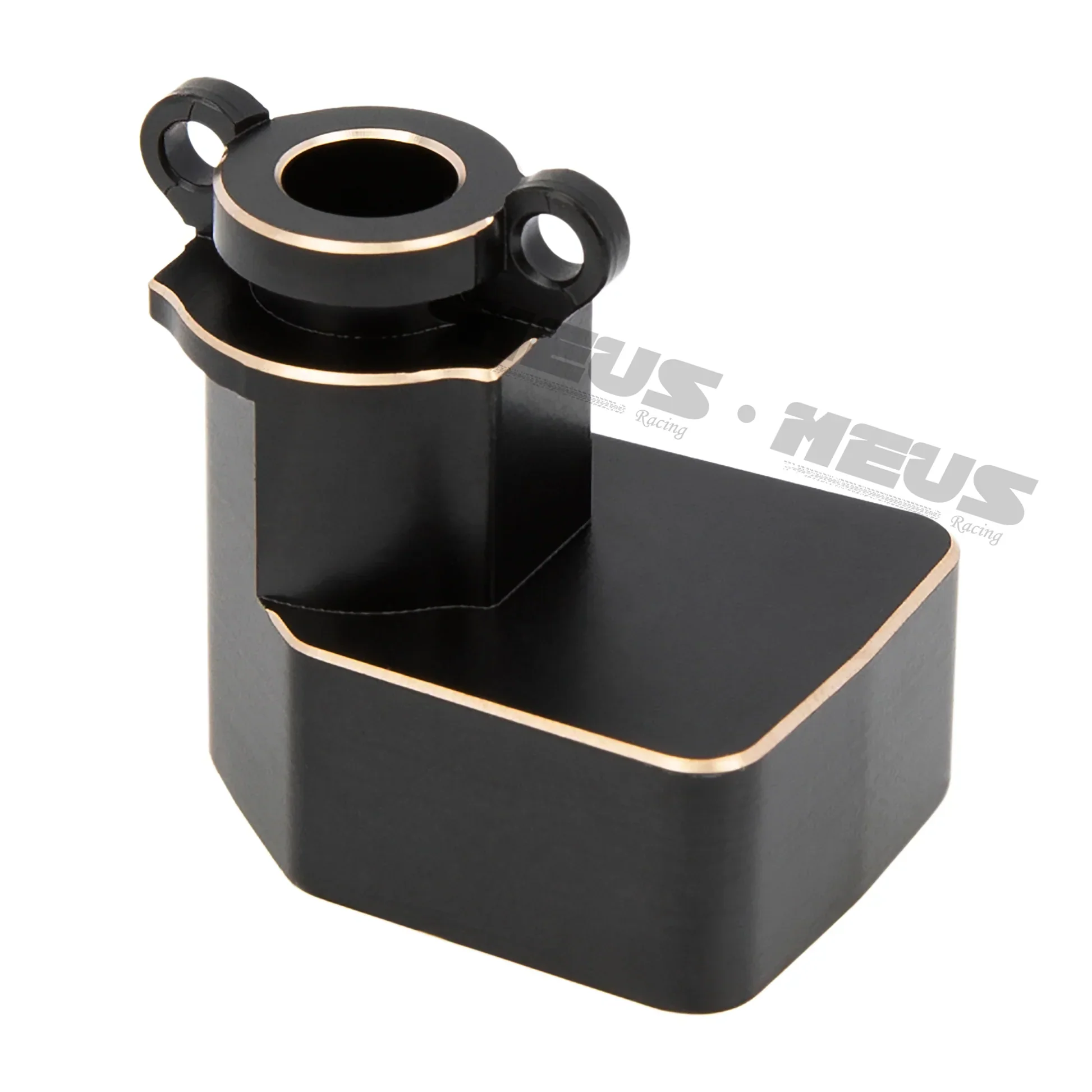 Meus Racing Brass Rear Axle Carriers For Axial 1/18 UTB18 - BLACK - Image 2