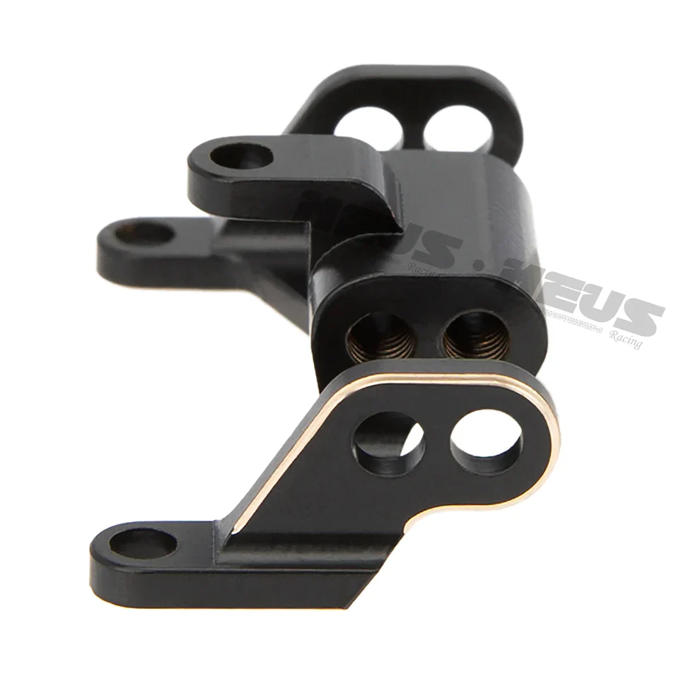 Meus Racing Brass Rear Link Mount For Axial 1/18 UTB18 - BLACK - Image 2