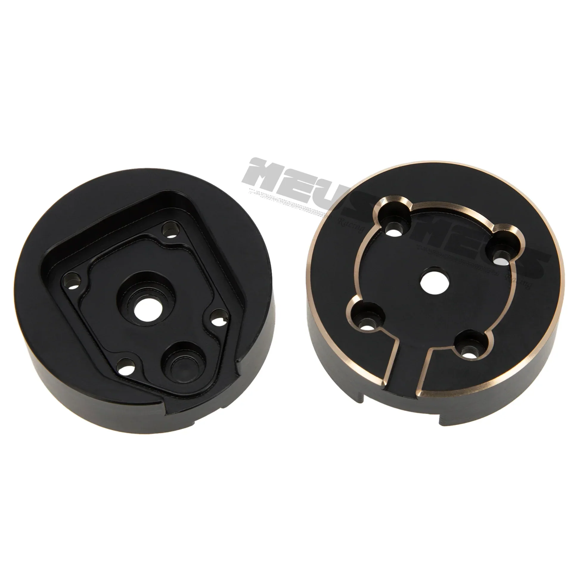 Meus Racing Brass Rear Outer Axle Housing For Axial 1/18 UTB18 - BLACK - Image 3