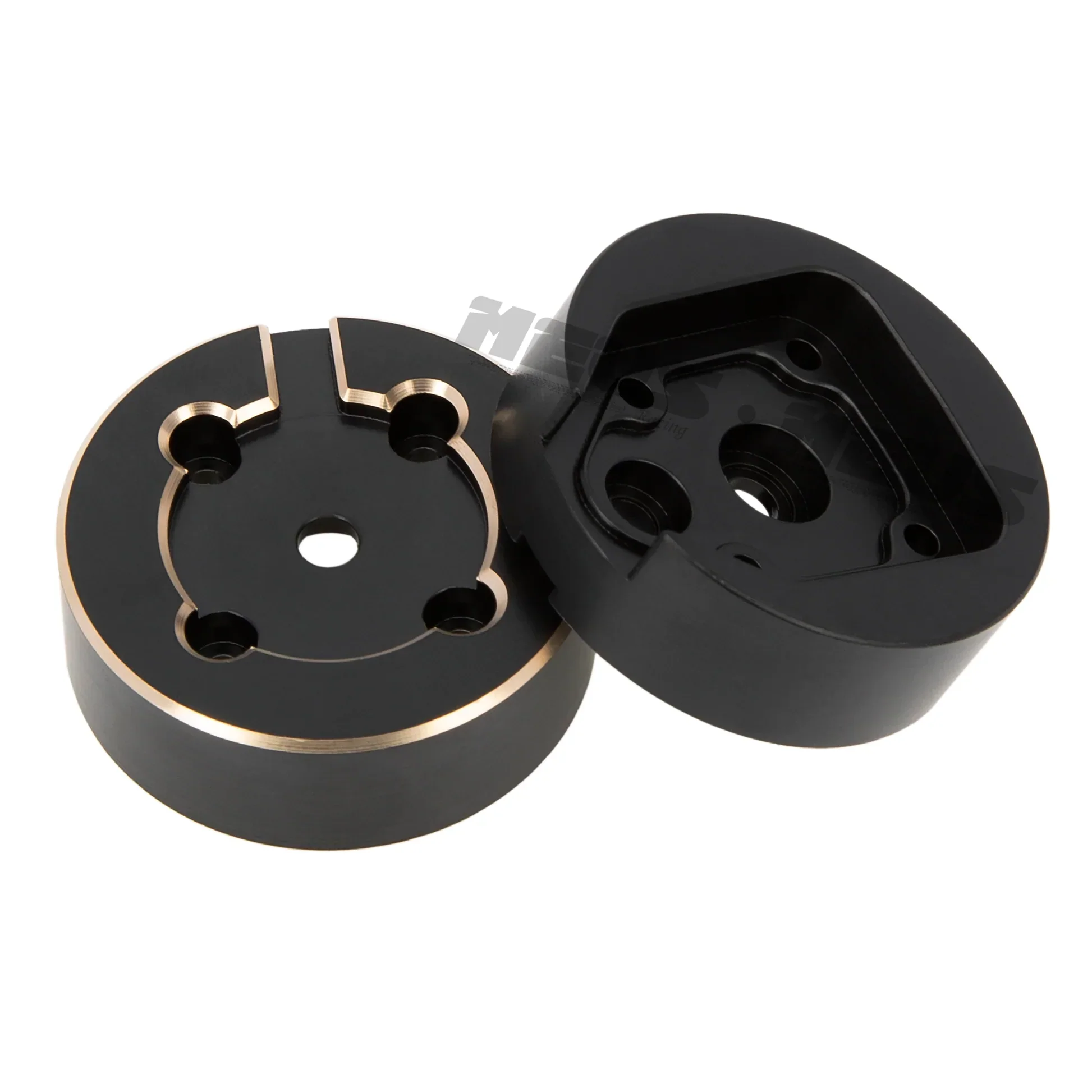 Meus Racing Brass Rear Outer Axle Housing For Axial 1/18 UTB18 - BLACK - Image 4