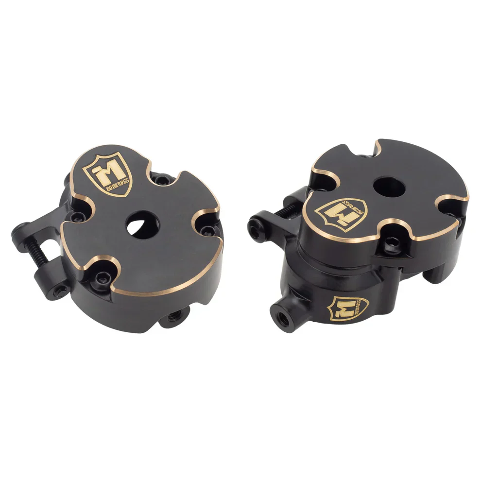 MEUS Racing Brass Steering Knuckles+Front Axle Weights Cover for 1/18 Redcat Ascent-18 RC Crawler - Image 2
