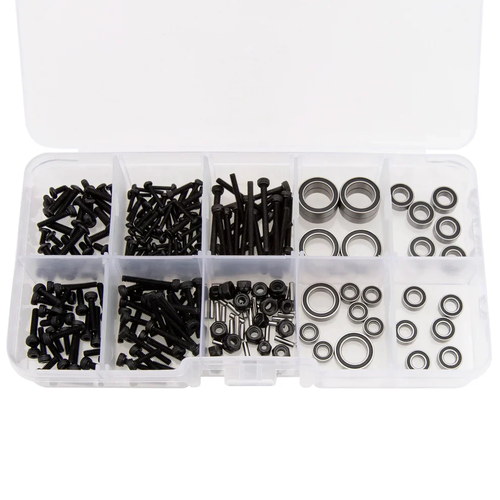 MEUS Racing Bushings Bearings Screws 236pcs Kit for Redcat Ascent-18 1/18 RC Crawler Upgrade Parts - Image 2