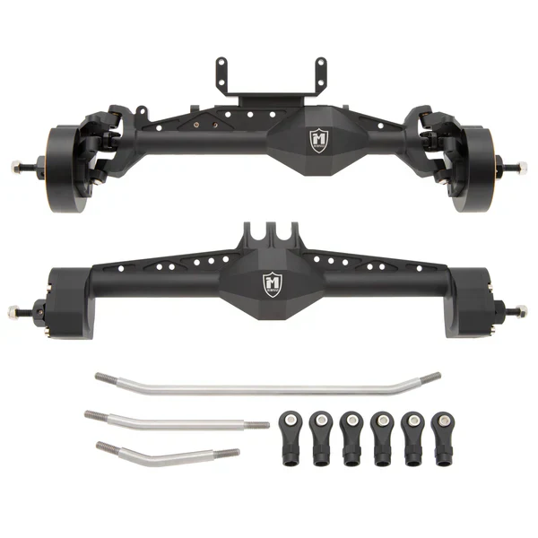 MEUS Racing Capra 1.9 UTB Isokinetic 3-Section CVDs Portal Front Rear Axles for 1/10 Axial Capra 1.9 UTB DIY SCX10 SCX10 II