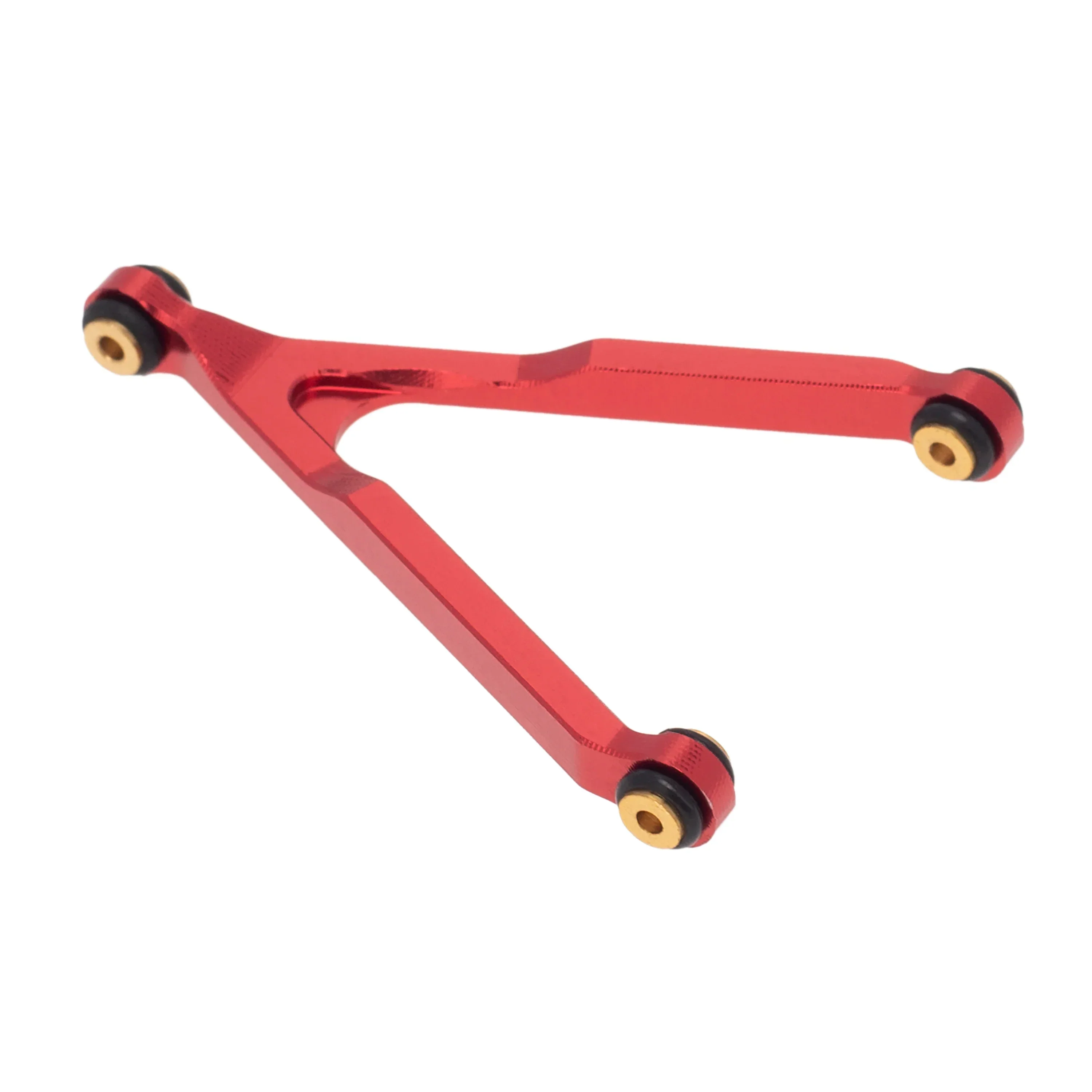 MEUS Racing CNC Aluminum High Clearance Chassis Links for 1/24 RC Crawler Axial SCX24 AXI00001 C10 AXI00002 Jeep JLU Ford Bronco AXI00006 (Red) - Image 3
