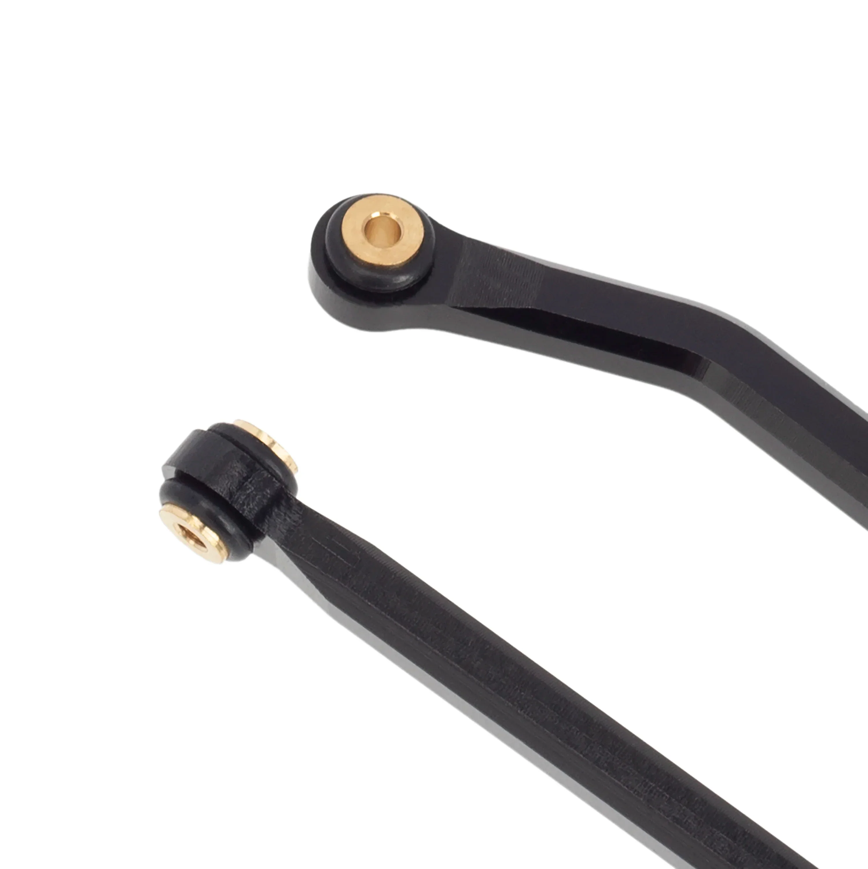 MEUS Racing CNC Aluminum High Clearance Chassis Links for 1/24 RC Crawler Car Axial SCX24 Jeep Gladiator AXI00005 (Black) - Image 3
