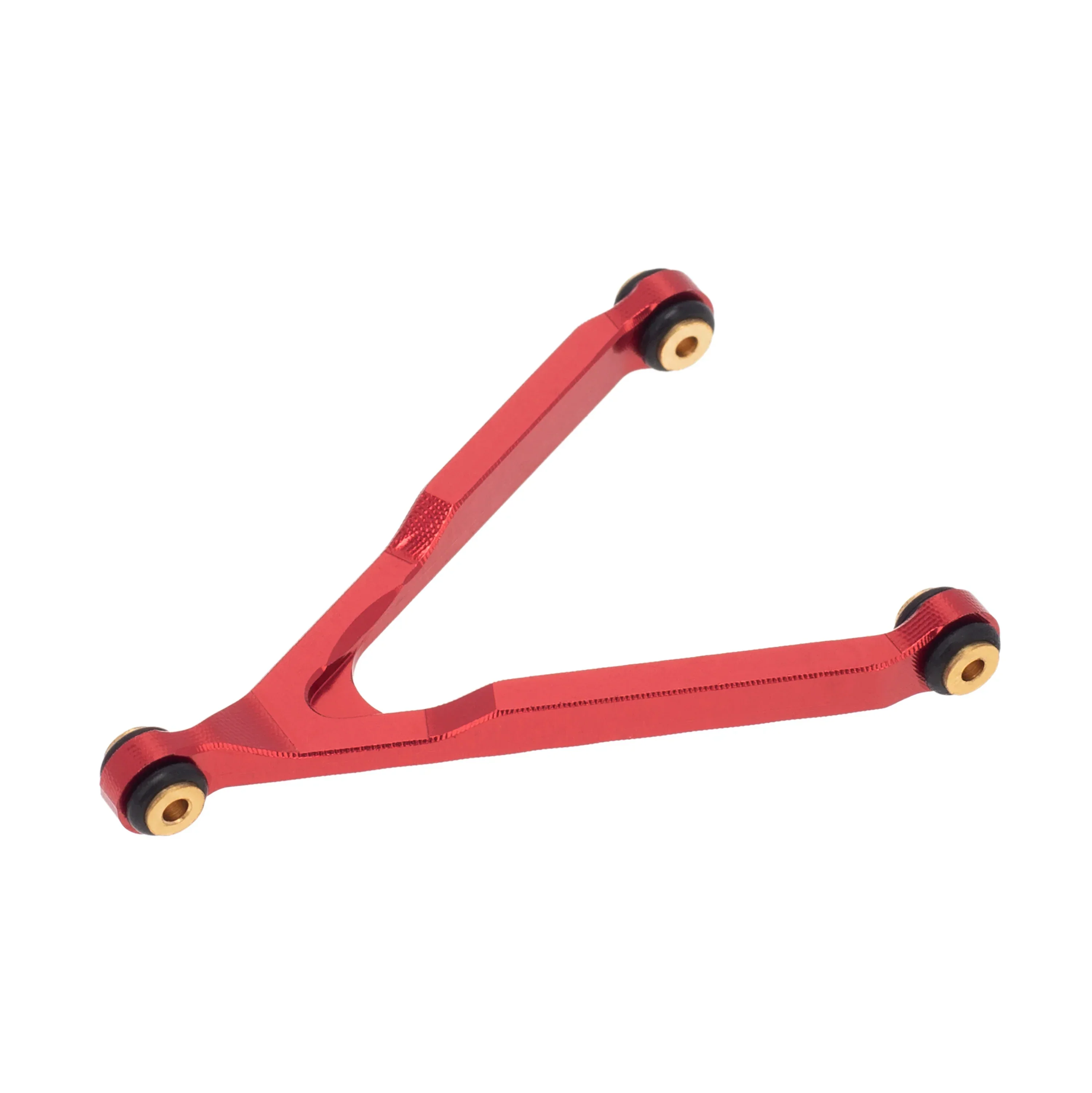 MEUS Racing CNC Aluminum High Clearance Chassis Links for 1/24 RC Crawler Car Axial SCX24 Jeep Gladiator AXI00005 (Red) - Image 3