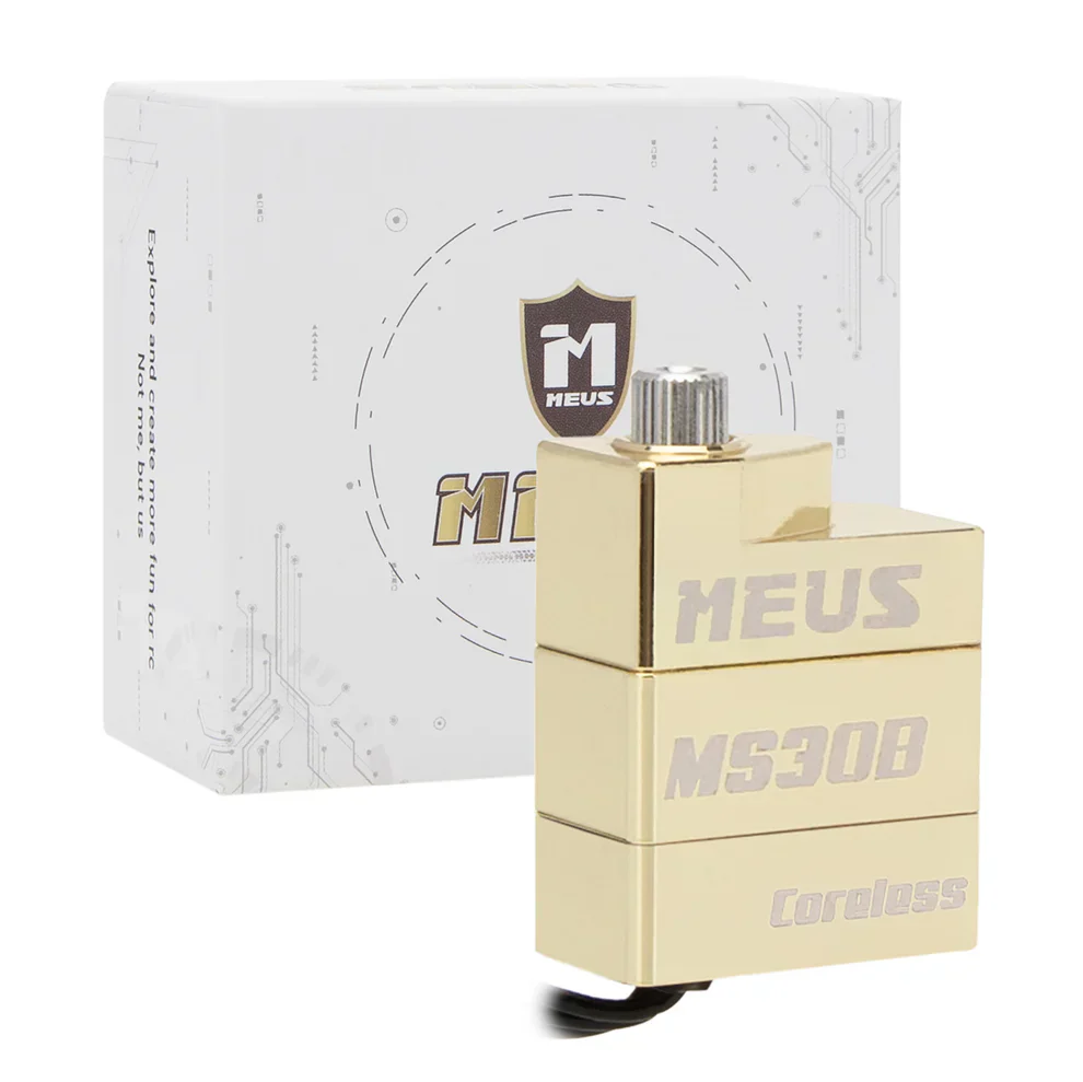 MEUS Racing Coreless Micro Aluminum / 15.8g Brass Servo for Axial SCX30 - Image 15