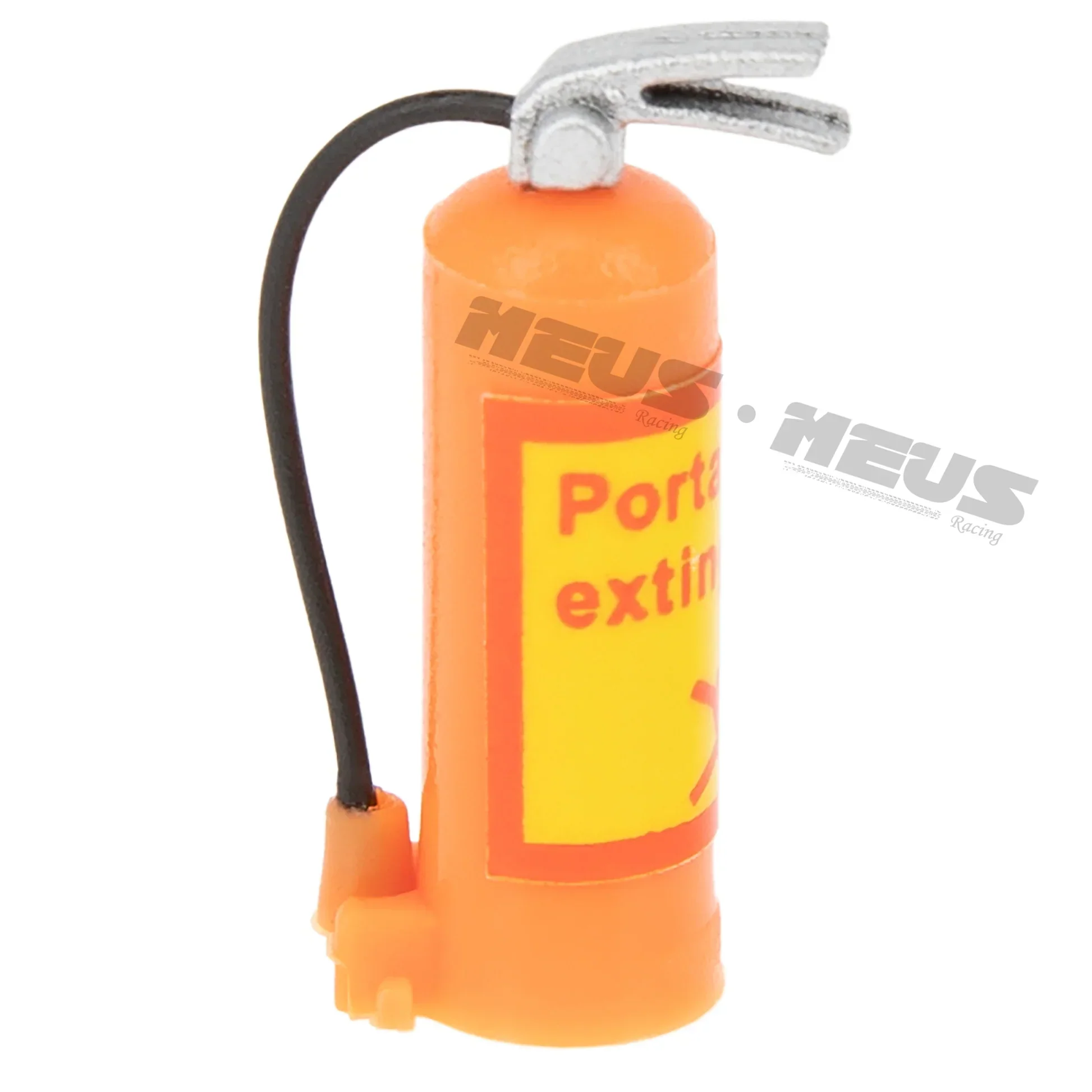 Meus Racing Decoration Parts Plastic Oil Drum Luggage Traction Board Ramps Restoring Sand Ladder Luggage Net for 1/18 TRX4M & 1/24SCX24 - ORANGE - Image 4