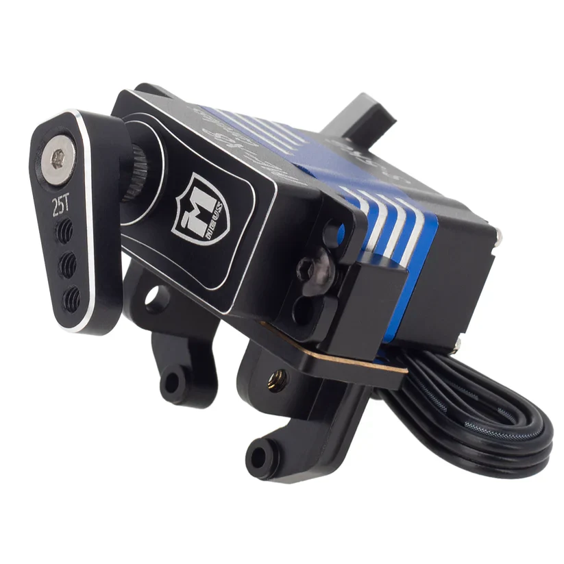 MEUS Racing Digital High-Torque 8.5KG Coreless Micro Servo with Adjustable Brass Servo Mount With Steering Horn for 1/18 TRX4M - Image 4