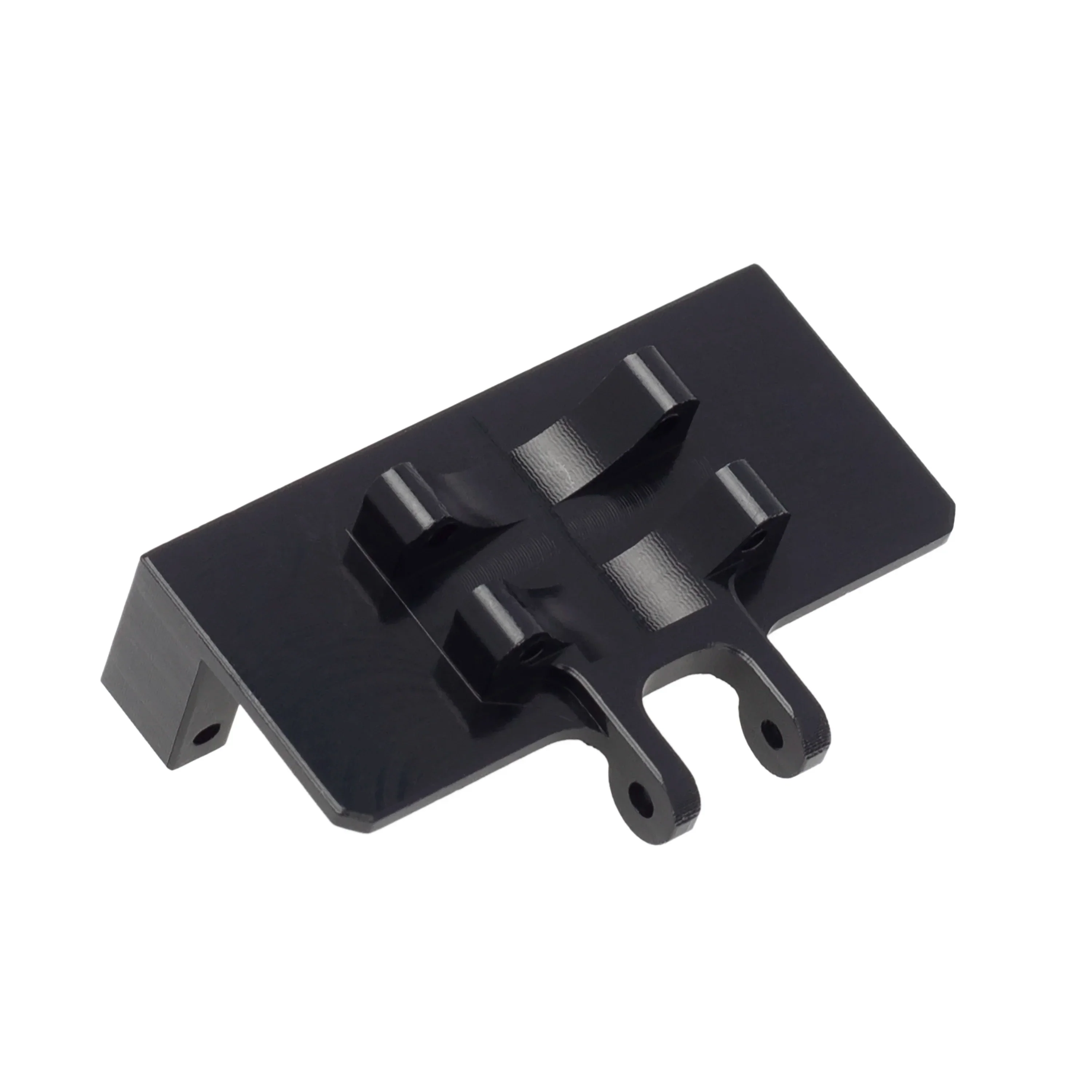 MEUS Racing Emax ES08MAII Analog Servo with Mount and 15T Arm for Axial SCX24 Gladiator 1/24 RC Crawler Car Truck Model Parts Accessories (Black) - Image 2