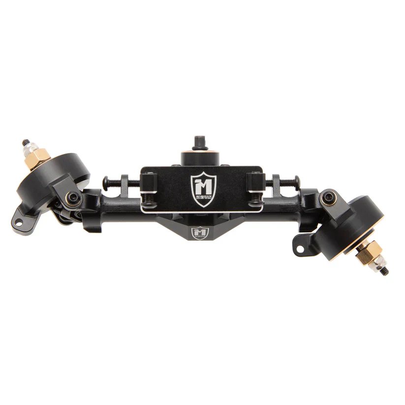 MEUS Racing Isokinetic 3-Section CVD Front and Rear Axles Maximum Steering Angle 52° Wider +5MM forTRX4M Upgrade 1/18 RC Crawler Car - BLACK - Image 3