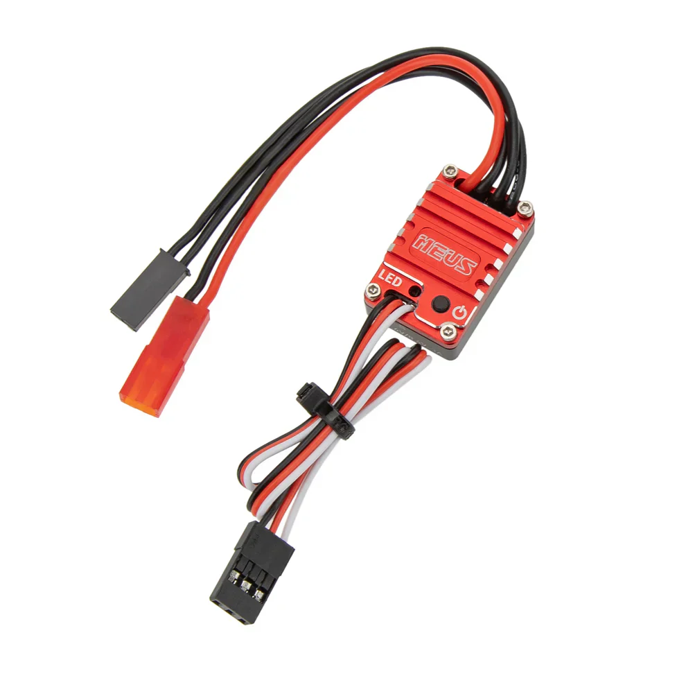 MEUS Racing ME25 25A Brushed Mini ESC for 1/24 SCX24 AX24 FCX24 1/18 TRX4M Ascent-18 RC Crawler - Image 5