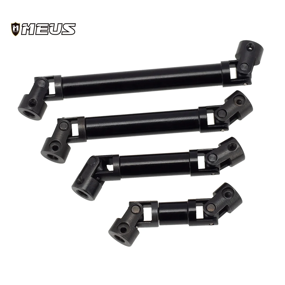 MEUS Racing Metal Front&Rear Drive Shaft for Axial 1/24 SCX24 90081 C10 Jeep Ford Bronco (Section B)