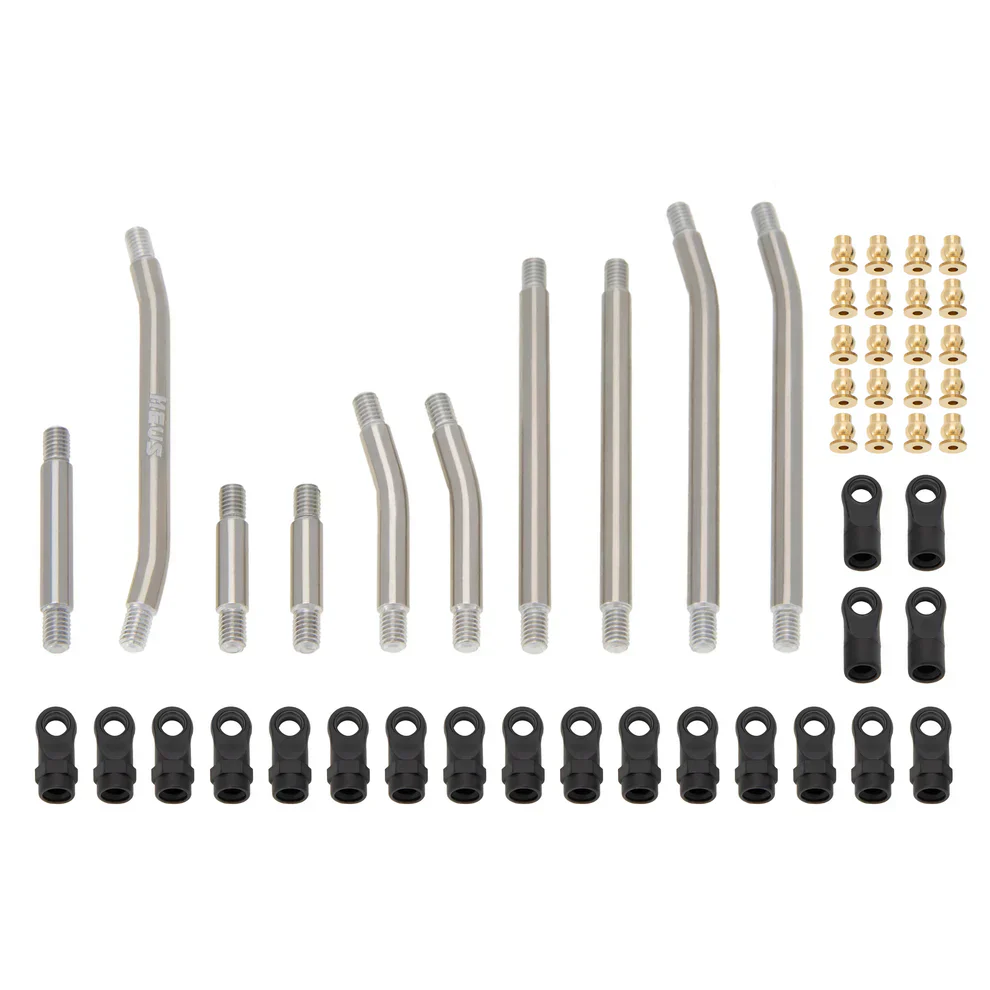 MEUS Racing Metal High Clearance Chassis Links for 1/24 SCX24 Lexus GX 470 - Image 14