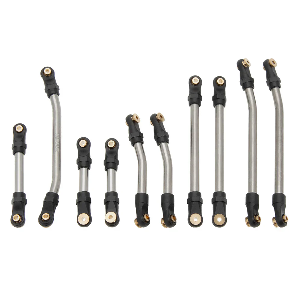 MEUS Racing Metal High Clearance Chassis Links for 1/24 SCX24 Lexus GX 470 - Image 3