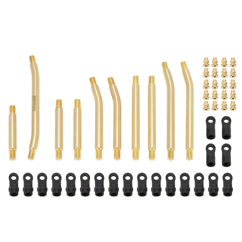 MEUS Racing Metal High Clearance Chassis & Steering Links for 1/24 SCX24 C10 Bronco Wrangler - Image 16