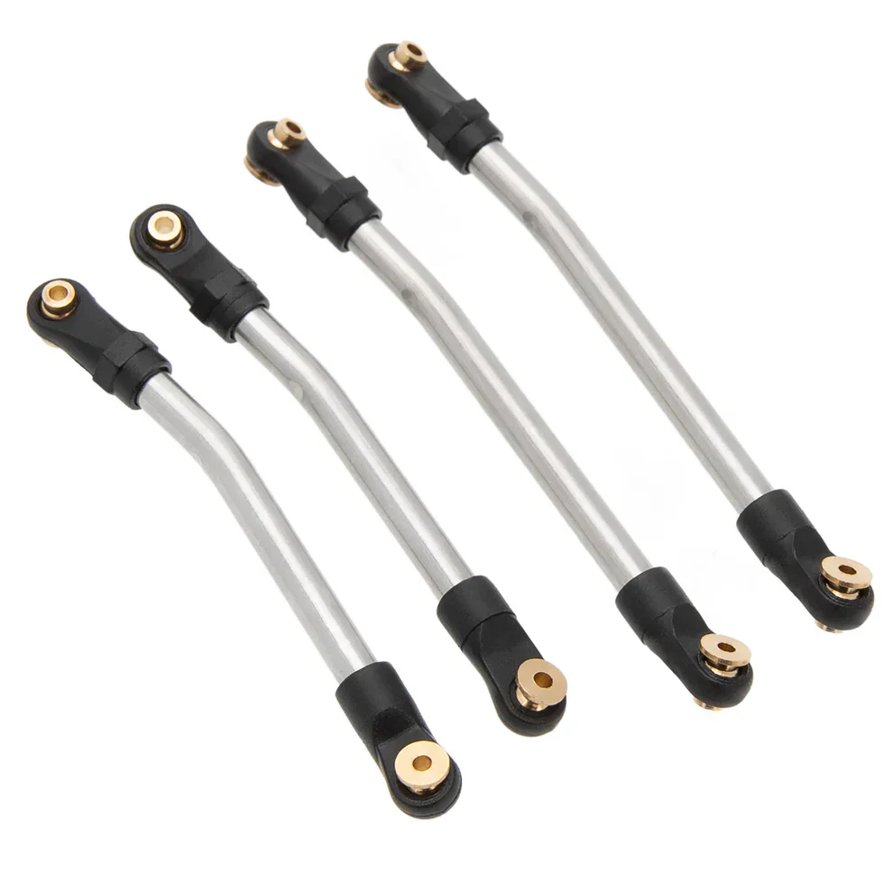 MEUS Racing Metal High Clearance Chassis & Steering Links for 1/24 SCX24 C10 Bronco Wrangler - Image 4