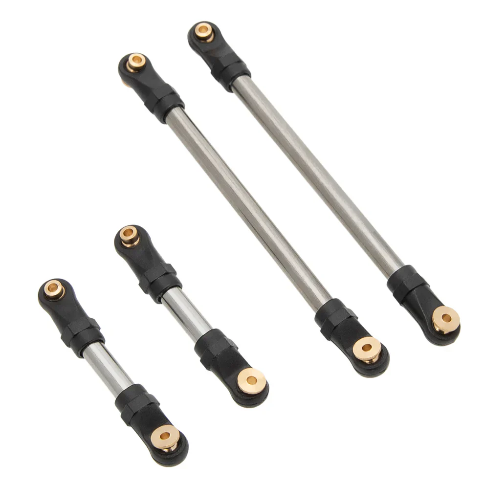 MEUS Racing Metal High Clearance Chassis & Steering Links Set for 1/24 SCX24 Deadbolt Betty - Image 11