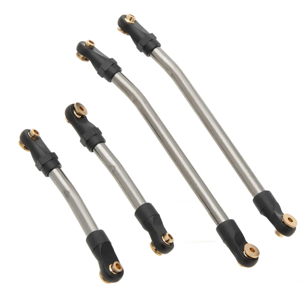 MEUS Racing Metal High Clearance Chassis & Steering Links Set for 1/24 SCX24 Deadbolt Betty - Image 13