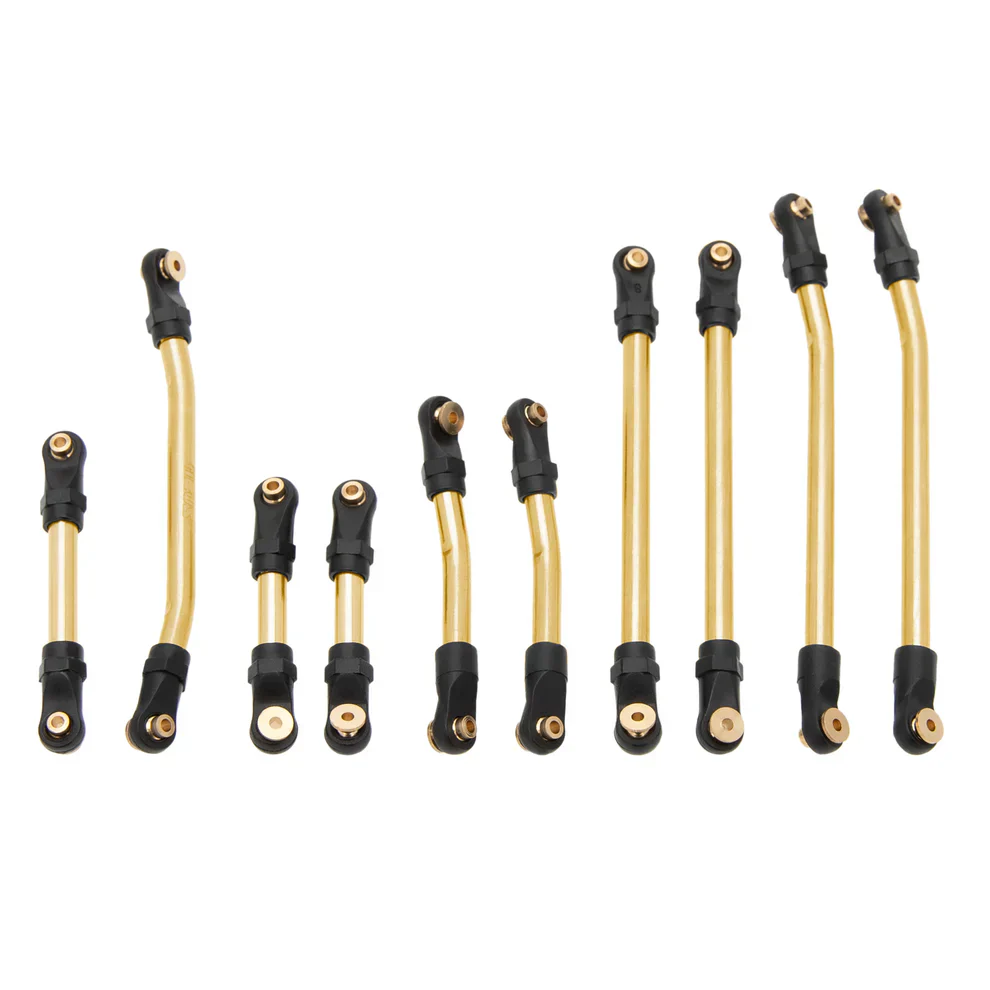 MEUS Racing Metal High Clearance Chassis & Steering Links Set for 1/24 SCX24 Deadbolt Betty - Image 20