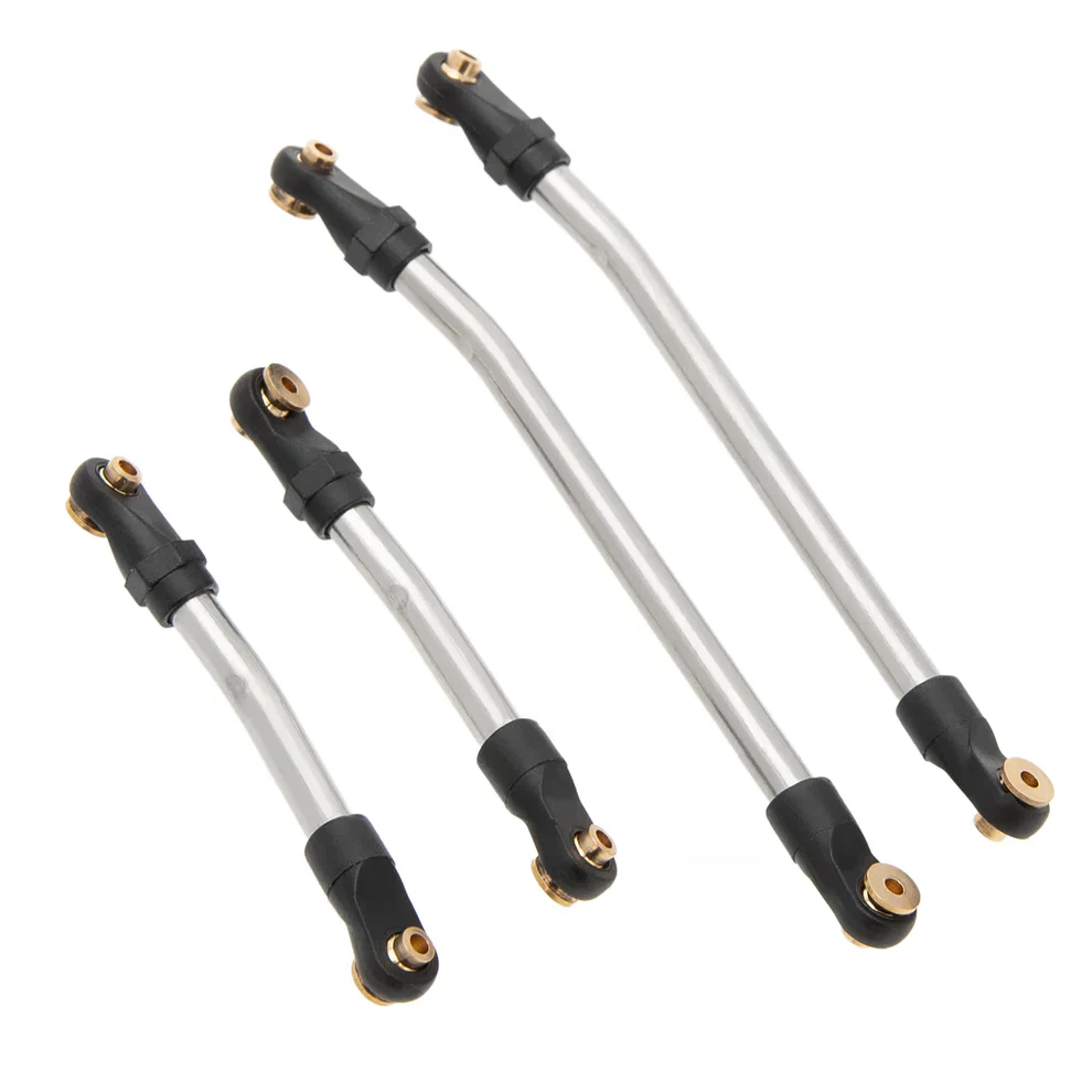 MEUS Racing Metal High Clearance Chassis & Steering Links Set for 1/24 SCX24 Deadbolt Betty - Image 6