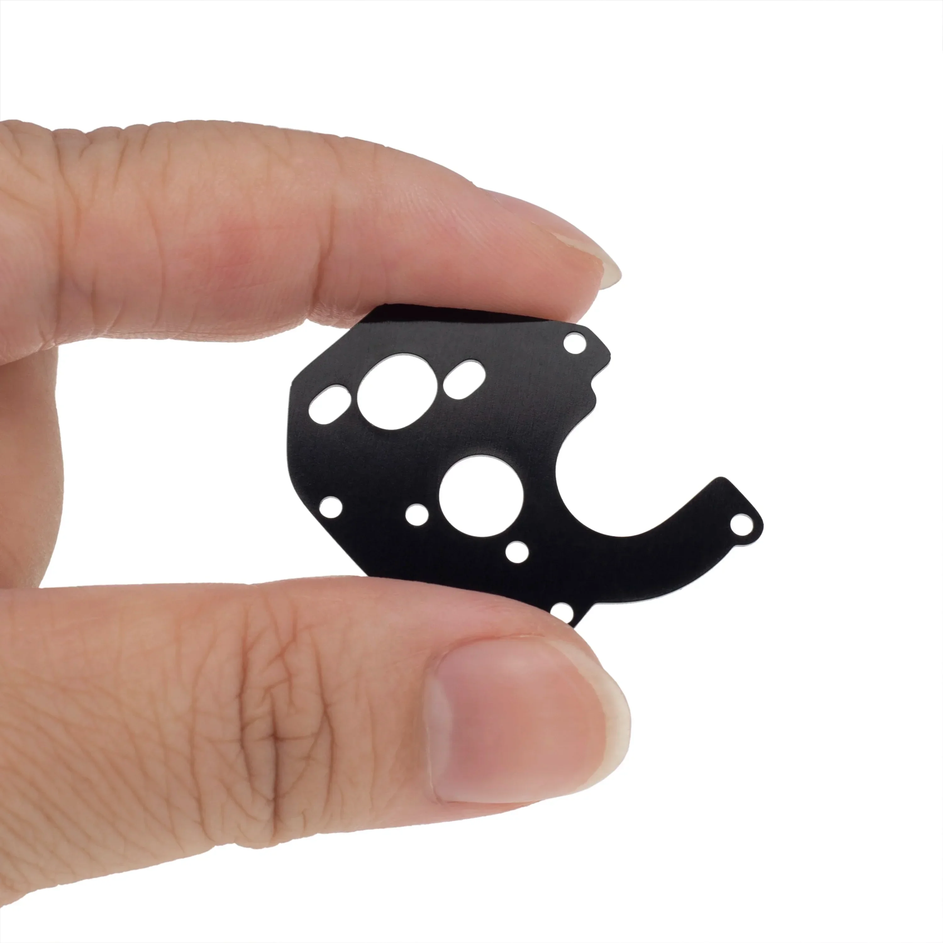 MEUS Racing Metal Motor Plate Aluminum Alloy Motor Mount Plate for 1/24 Axial SCX24 90081 C10 RC Car Upgrade Parts (Black) - Image 2