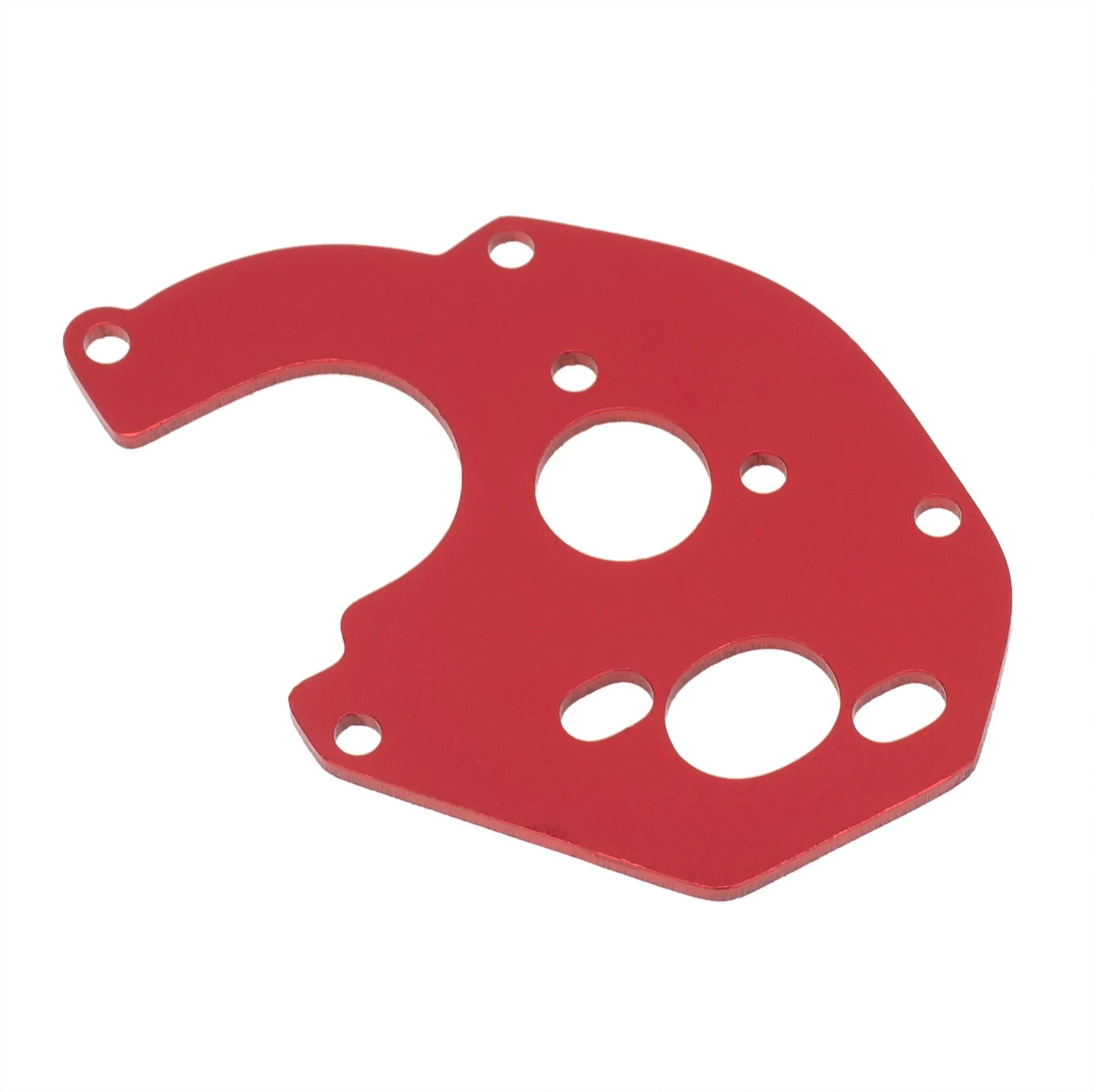 MEUS Racing Metal Motor Plate Aluminum Alloy Motor Mount Plate for 1/24 Axial SCX24 90081 C10 RC Car Upgrade Parts (Red)