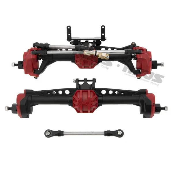 Meus Racing Plastic Nylon Portal Axles Front Rear Axle for Axial SCX10 SCX10 II 1/10 RC Car Upgrade Parts - Image 2
