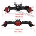 Meus Racing Plastic Nylon Portal Axles Front Rear Axle for Axial SCX10 SCX10 II 1/10 RC Car Upgrade Parts - Image 8