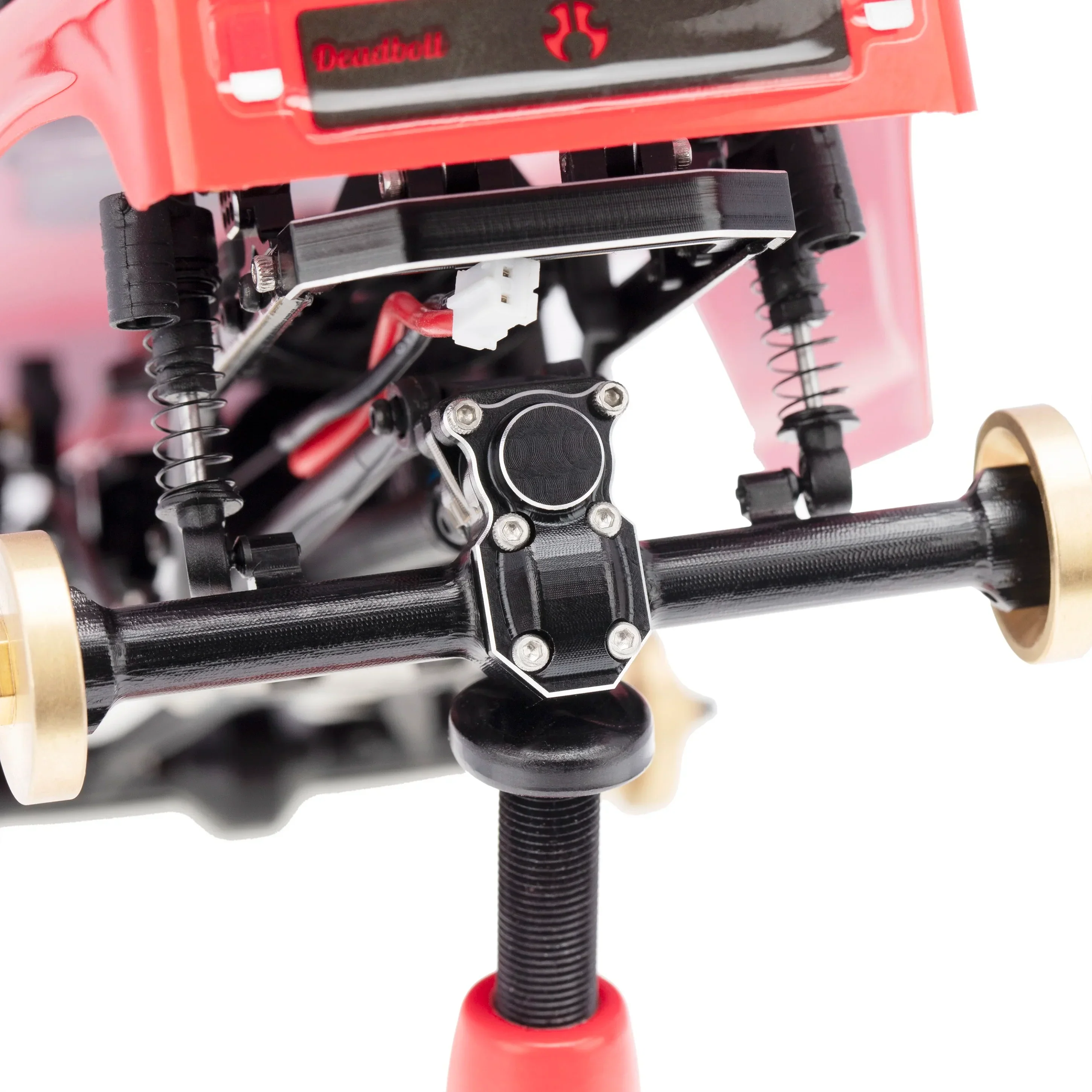 MEUS Racing Rear Axle Housing Cover with Back Cover for 1/24 Axial SCX24 (Rear axle) - Image 2