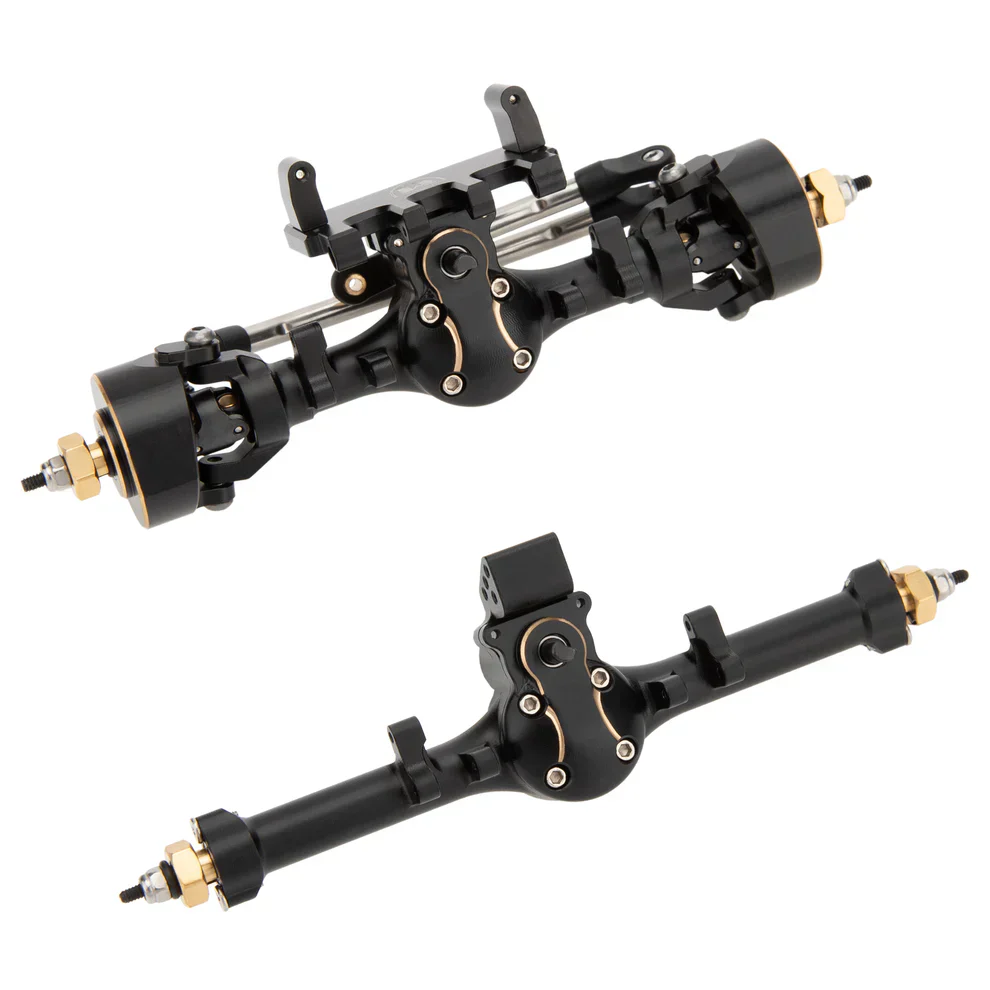 MEUS Racing SCX24 Metal V2 Isokinetic Front Rear Axles +5MM Isokinetic 3-Section CVD With 52° Steering Angle for 1/24 SCX24 - Image 13