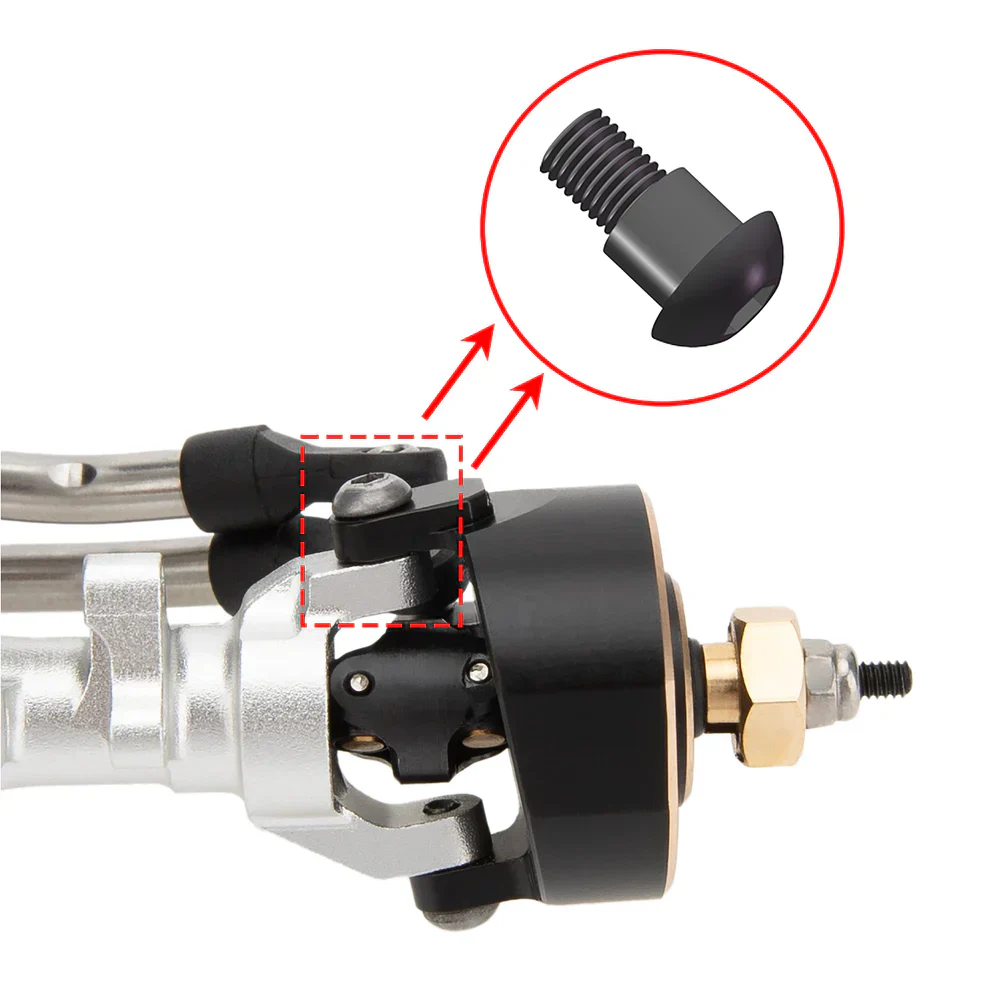 MEUS Racing SCX24 Metal V2 Isokinetic Front Rear Axles +5MM Isokinetic 3-Section CVD With 52° Steering Angle for 1/24 SCX24 - Image 6