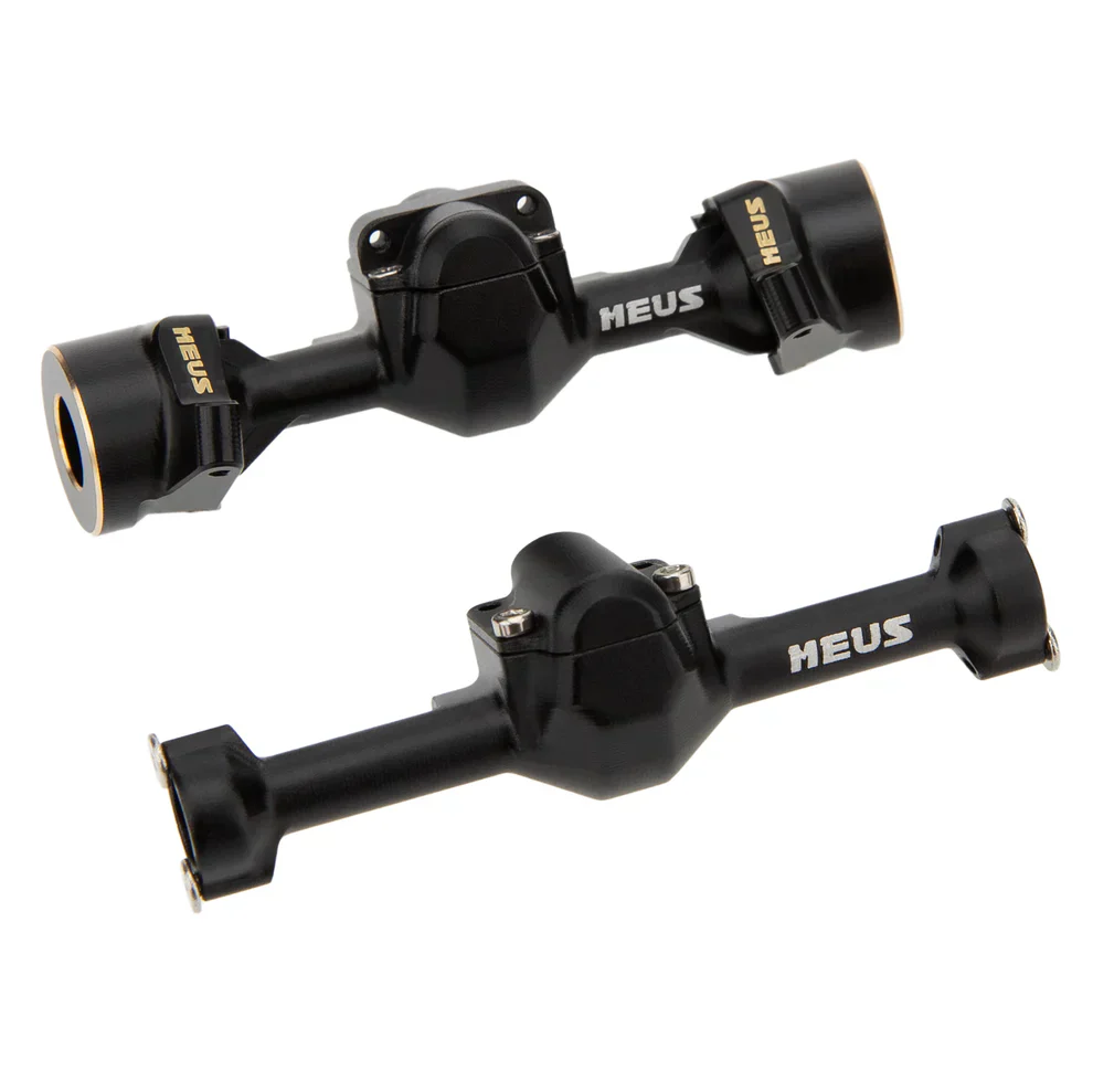 MEUS Racing SCX30 Axle Housing with Diff Covers and Steering Knuckles for Axial SCX30 - Image 4