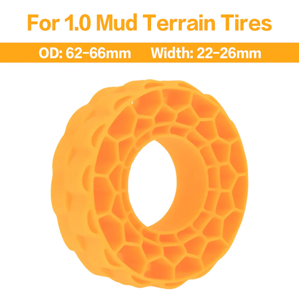 MEUS Racing Silicone Rubber Inserts for 62-66mm 1.0" Tires - Image 11