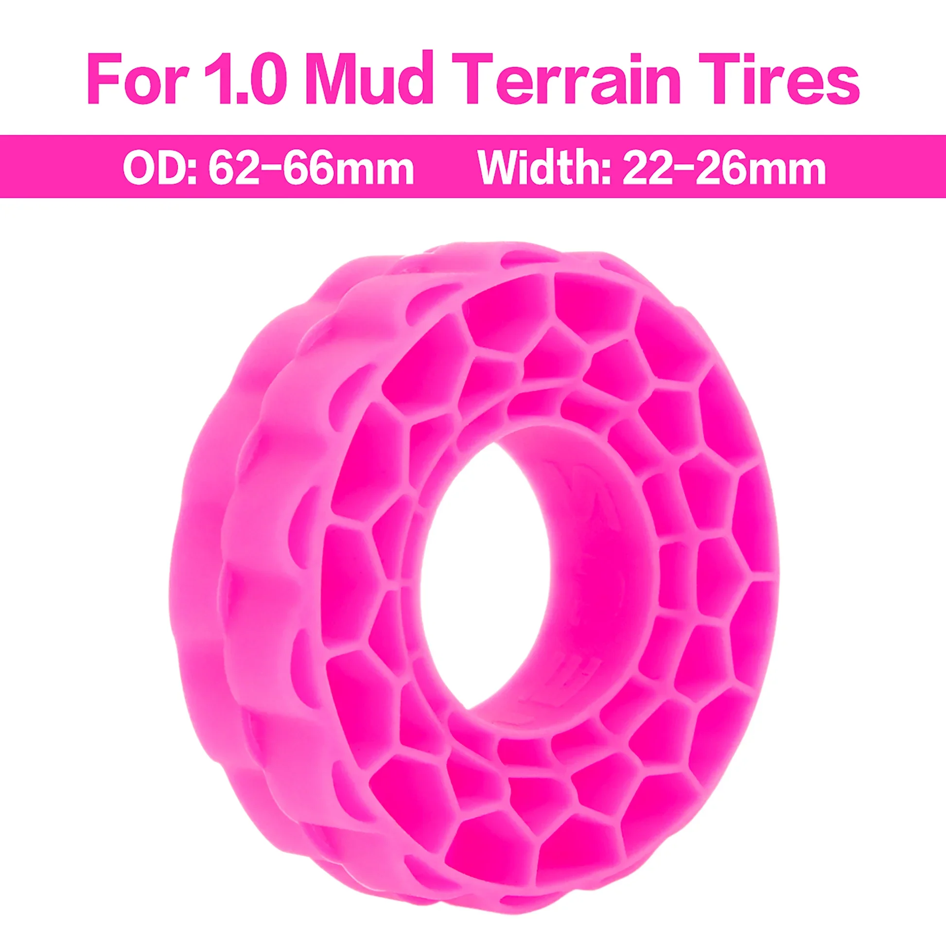 MEUS Racing Silicone Rubber Inserts for 62-66mm 1.0" Tires - Image 7