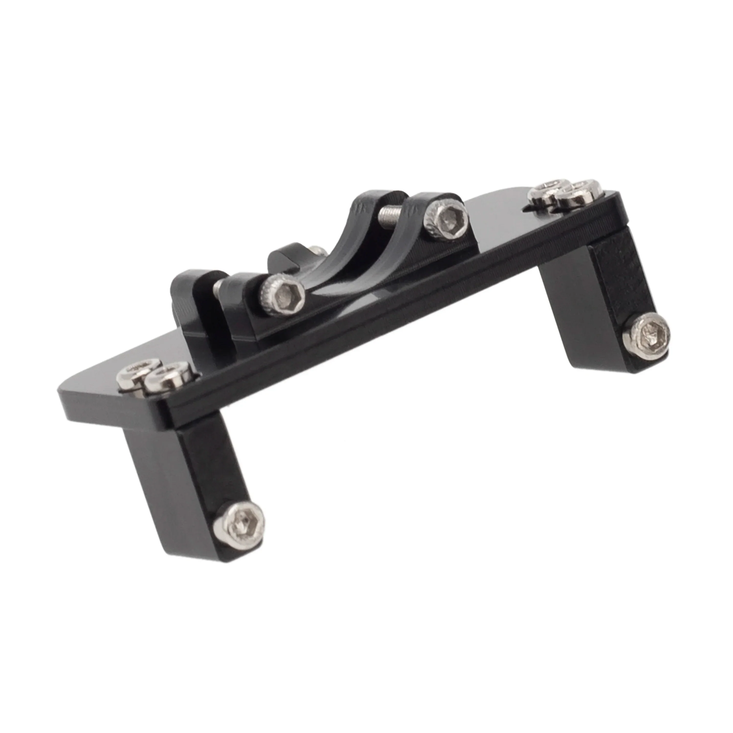 MEUS Racing Simulation Model Car Axial Scx24 Emax ES08ma Steering Gear Seat Steering Servo Mount Bracket Upgrade Parts (Black) - Image 3
