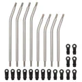 MEUS Racing Stainless Steel 324mm Wheelbase Chassis Links For 1/10 Axial Capra 1.9 UTB RC Crawlers - Image 2